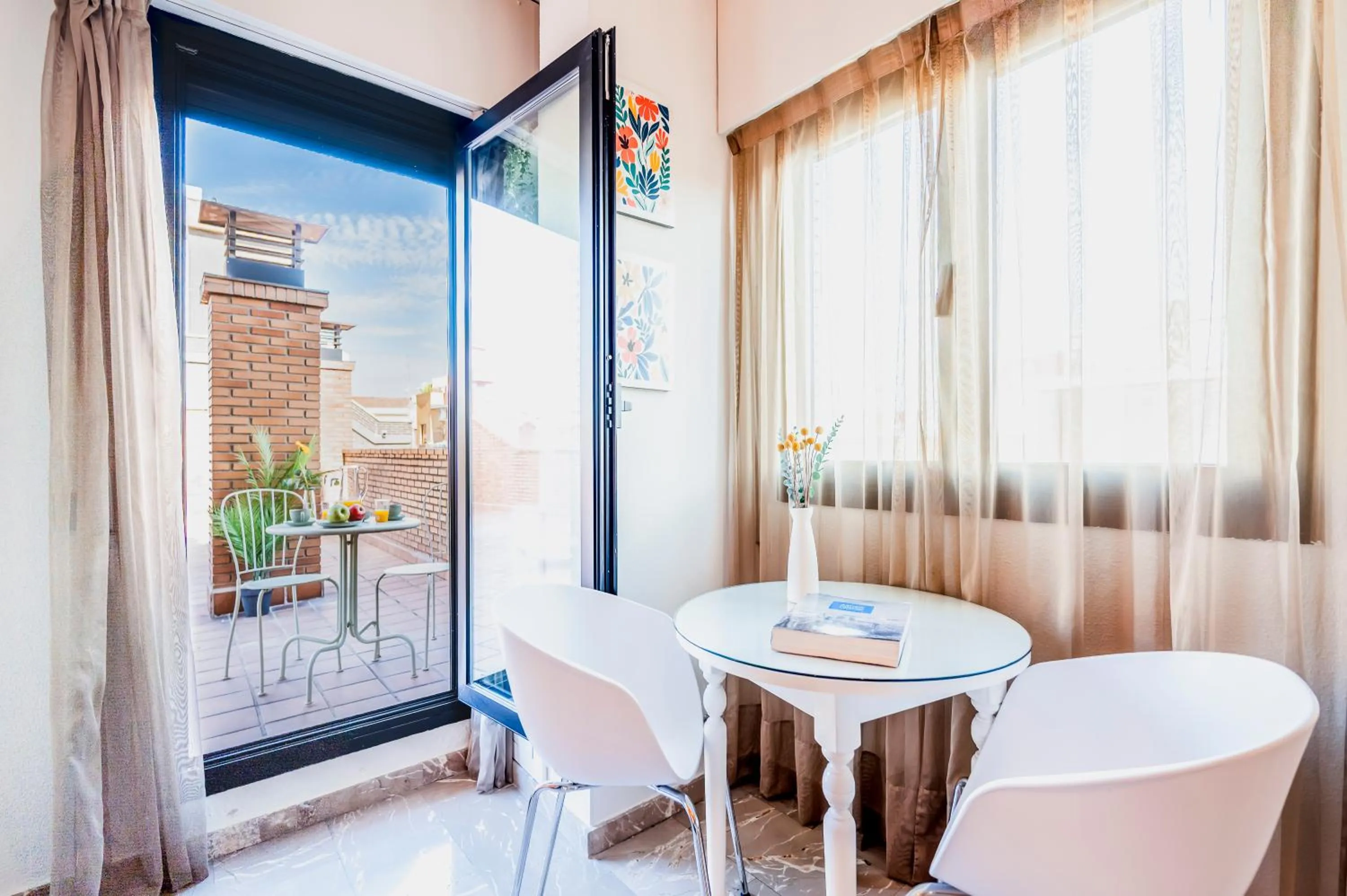 Patio in Apartamentos G3 Galeon