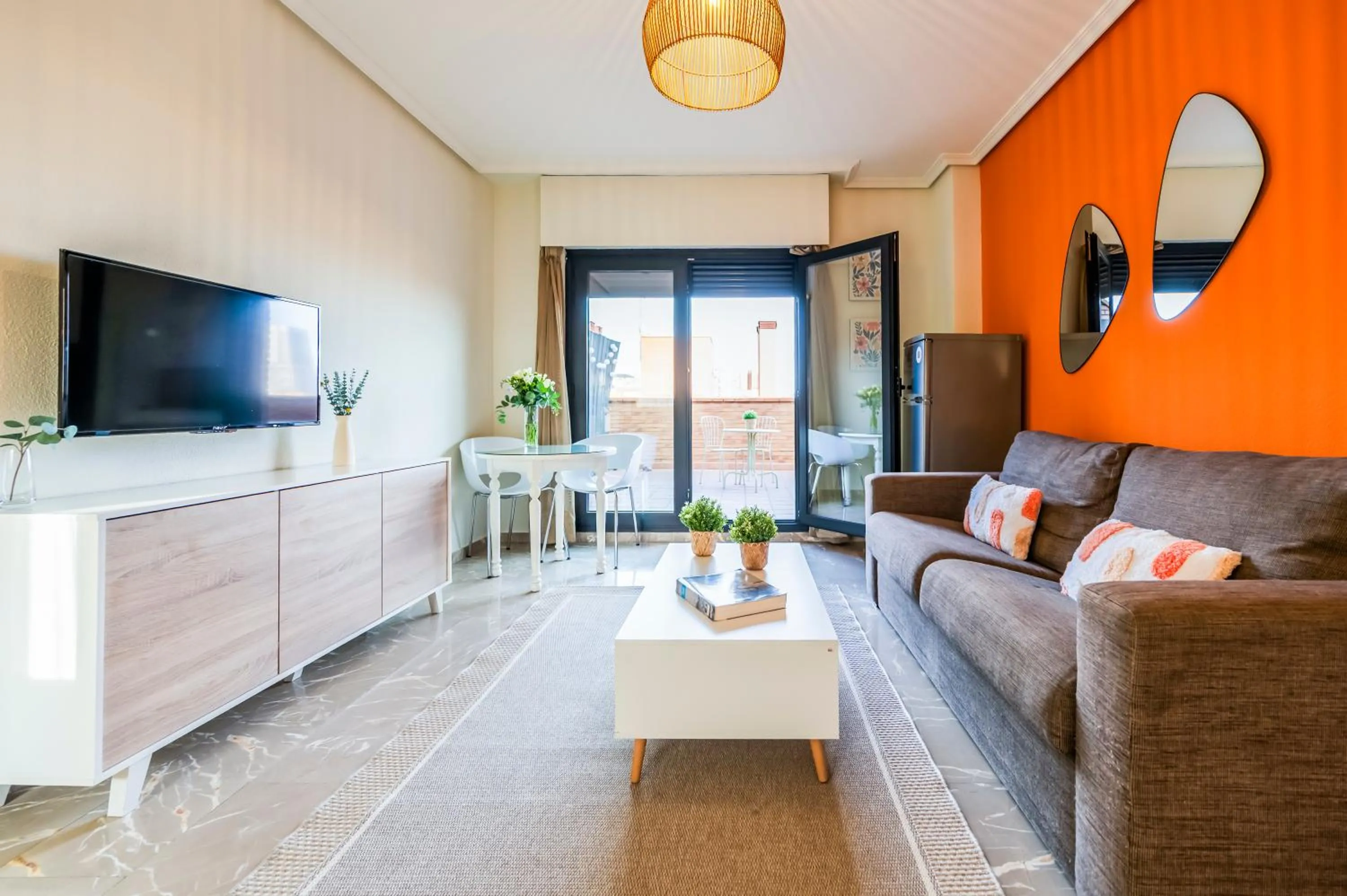 Communal lounge/ TV room in Apartamentos G3 Galeon