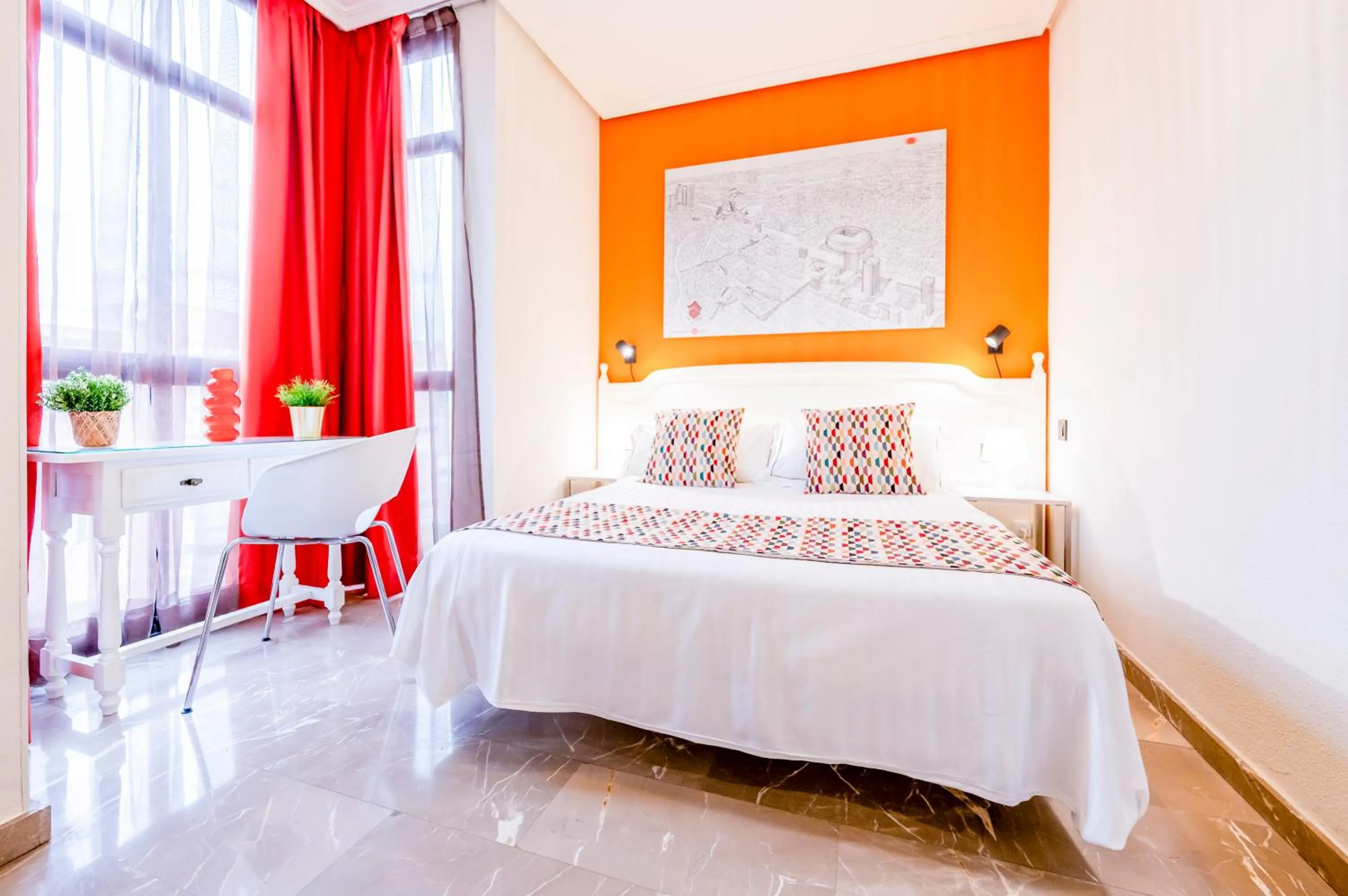 Bed in Apartamentos G3 Galeon