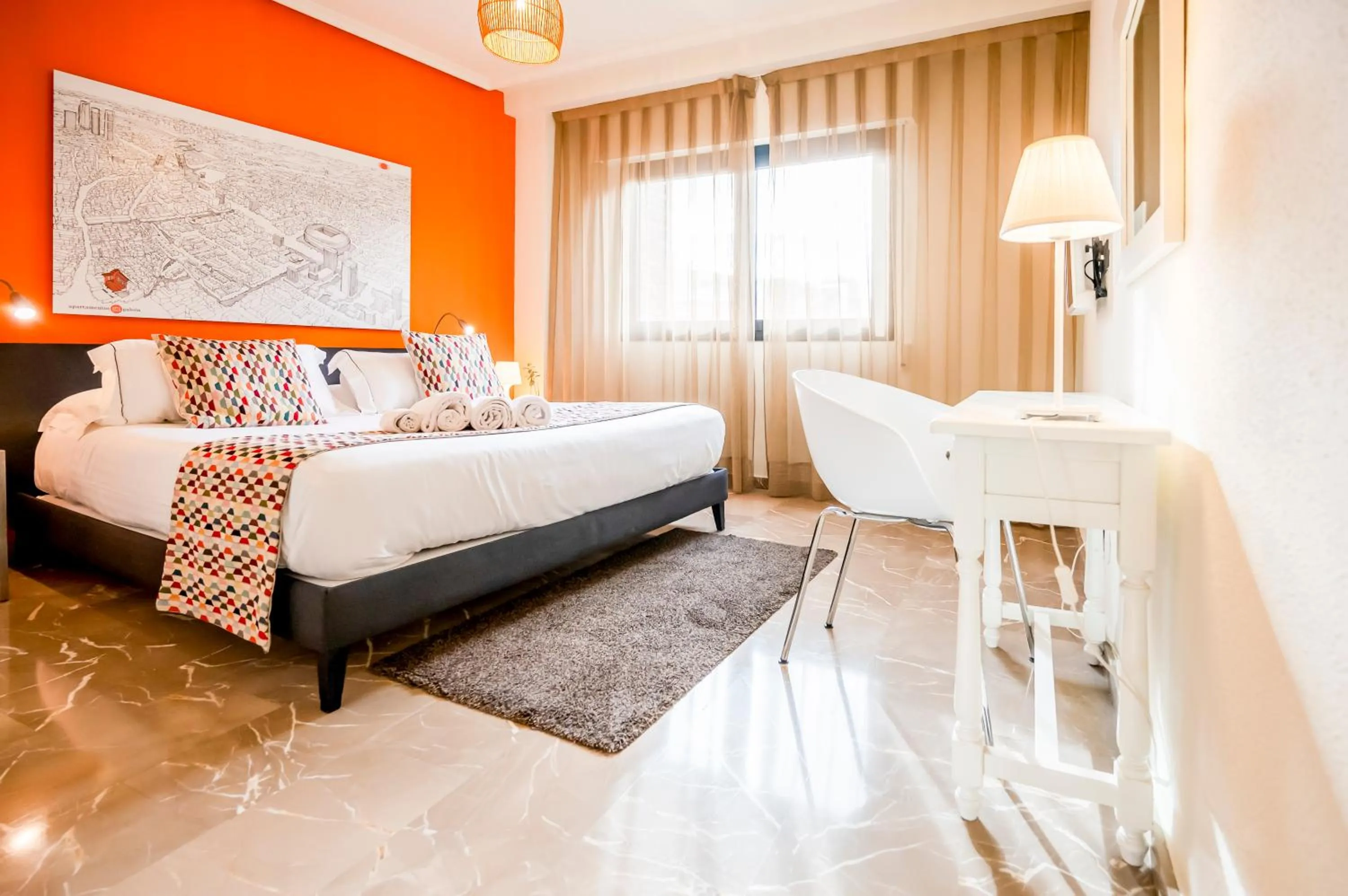 Bed in Apartamentos G3 Galeon