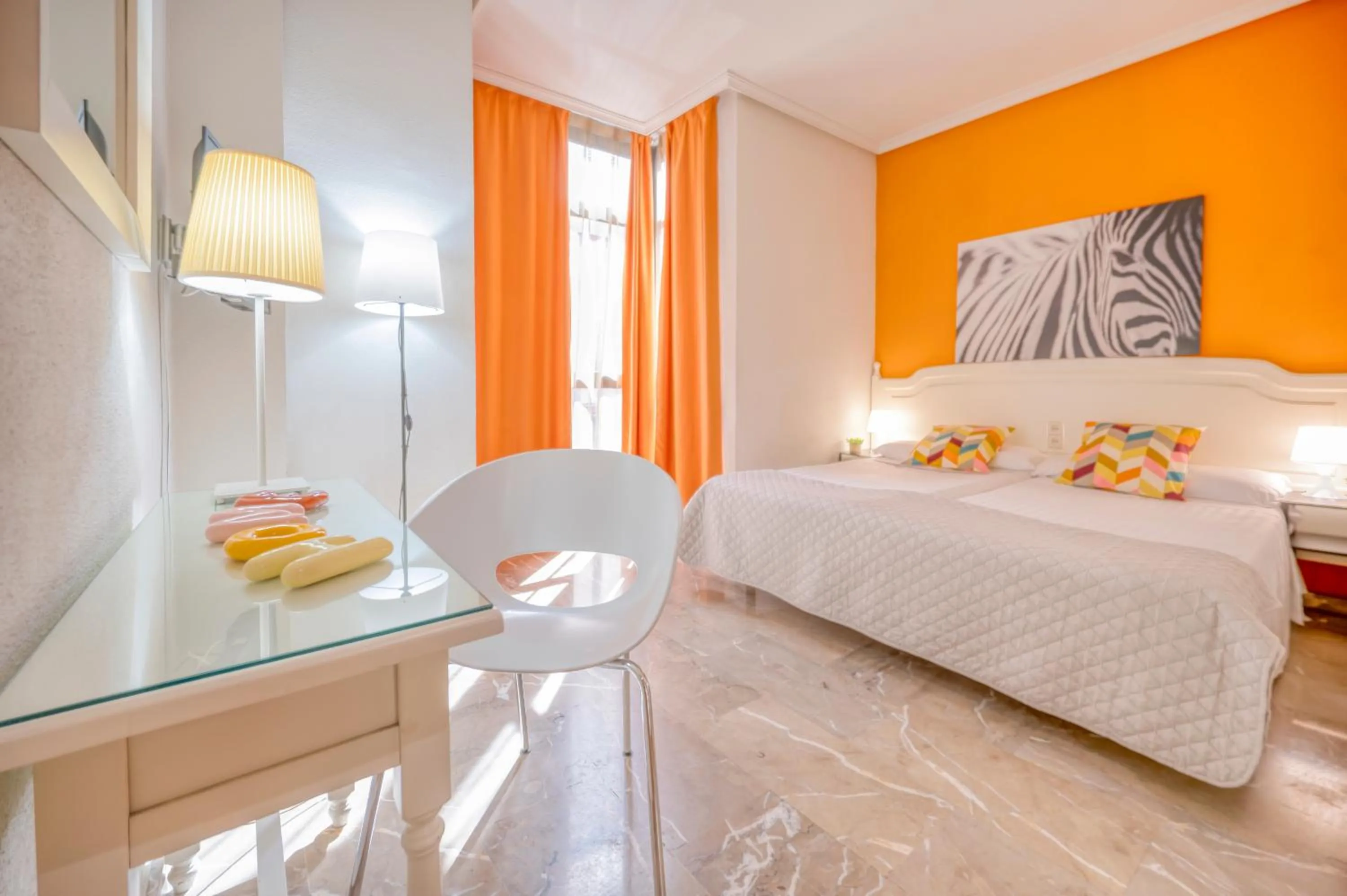 Bed in Apartamentos G3 Galeon