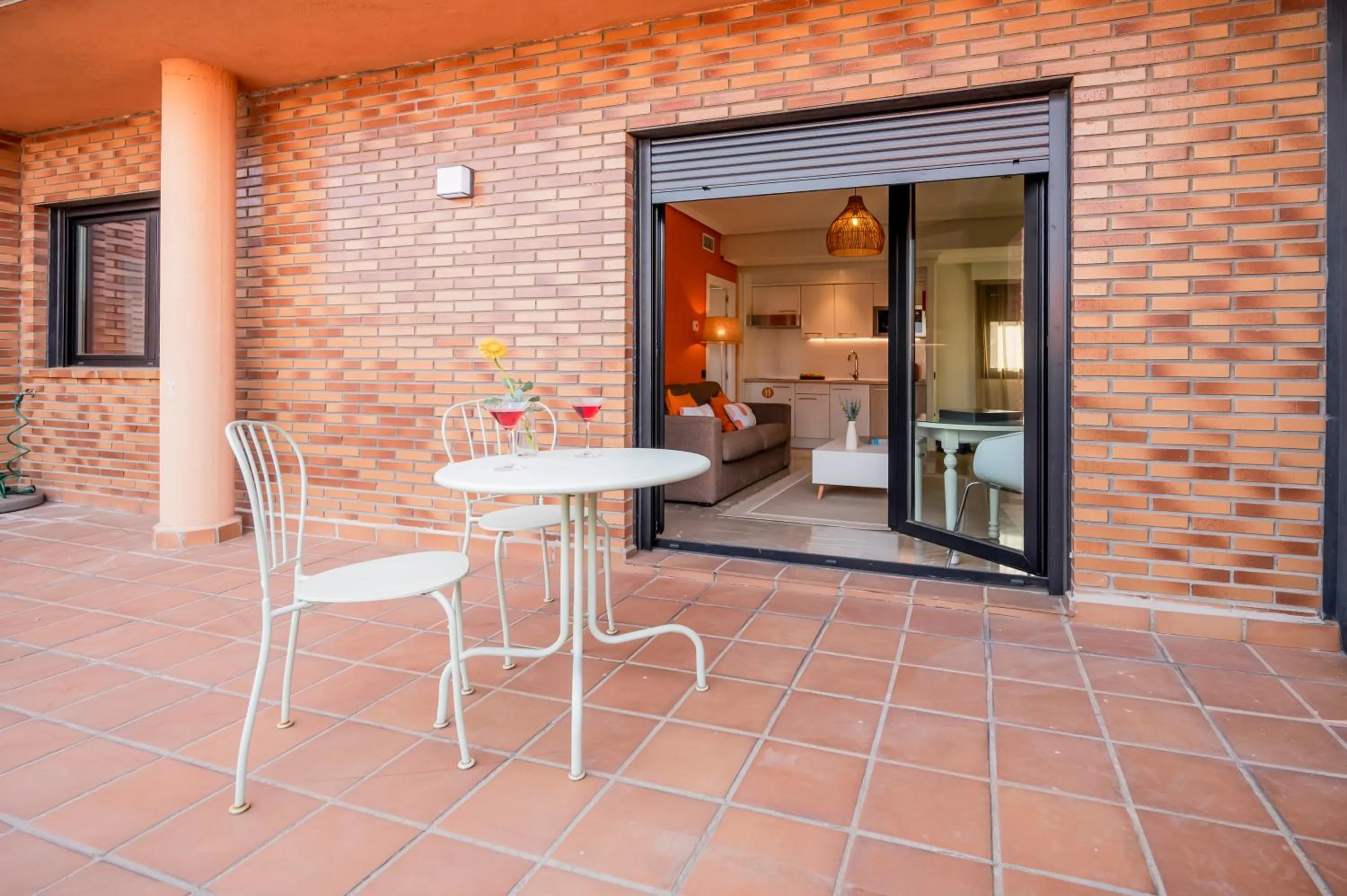 Balcony/Terrace in Apartamentos G3 Galeon