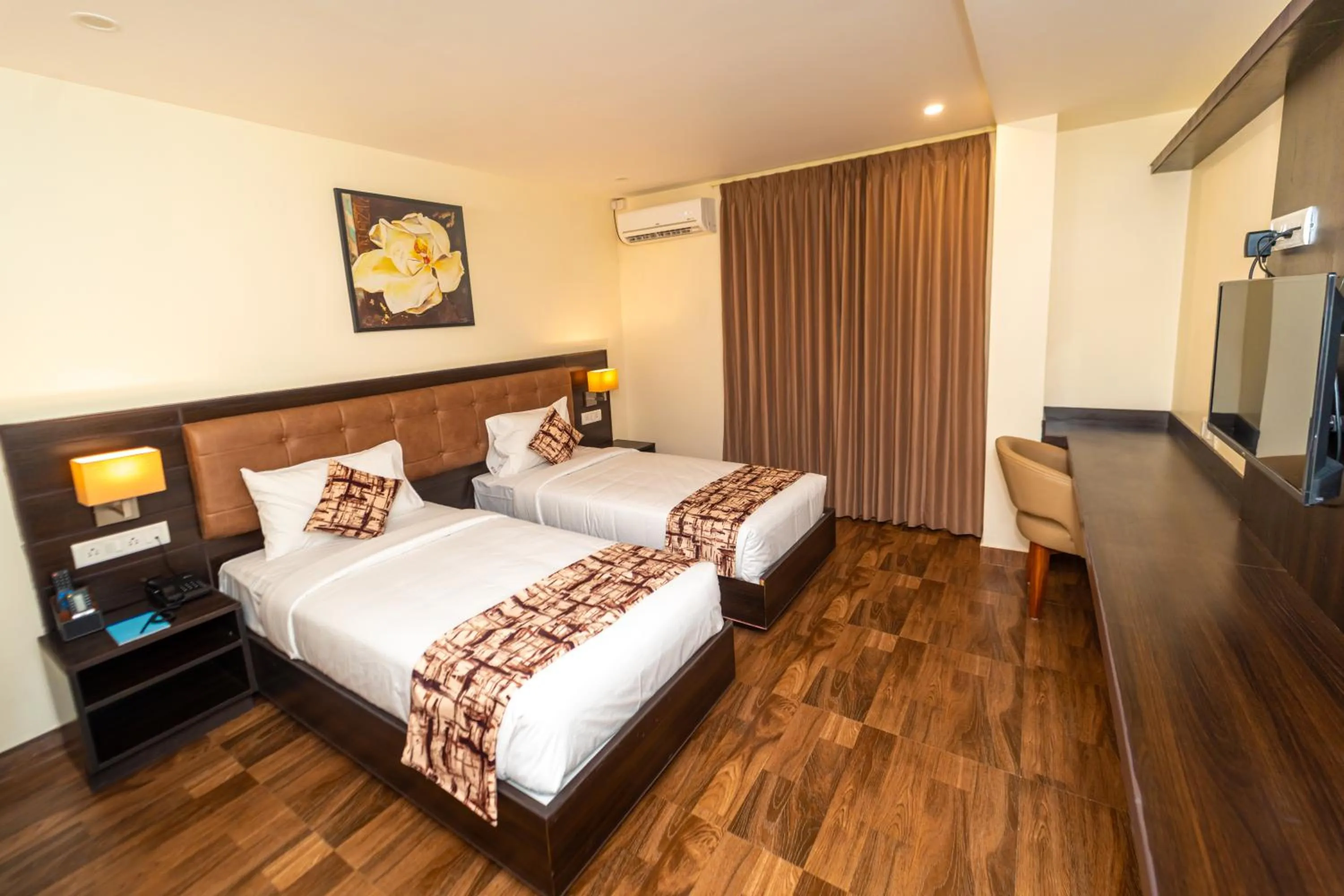 Bedroom, Bed in VITS SELECT BENGALURU Near Manyata Tech