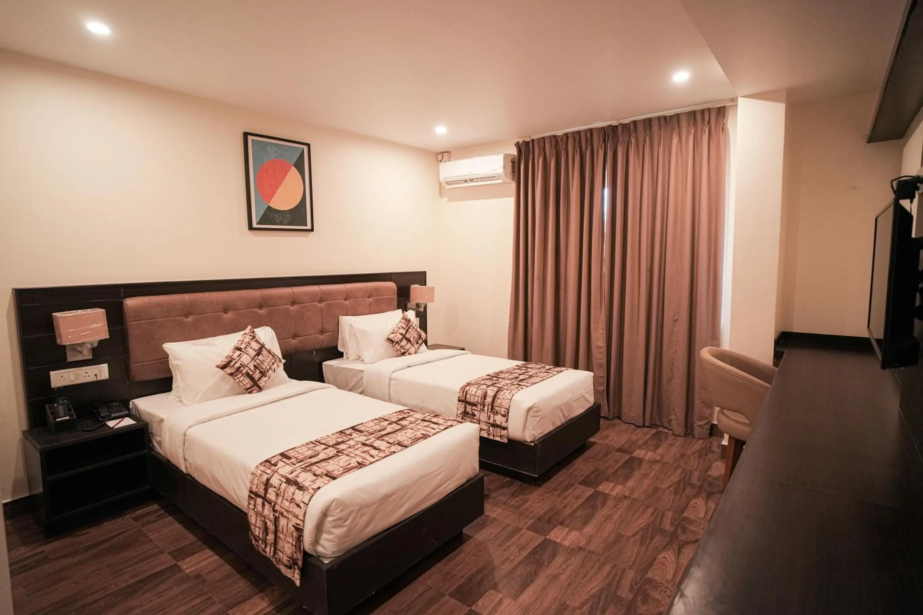 Bedroom, Bed in VITS SELECT BENGALURU Near Manyata Tech