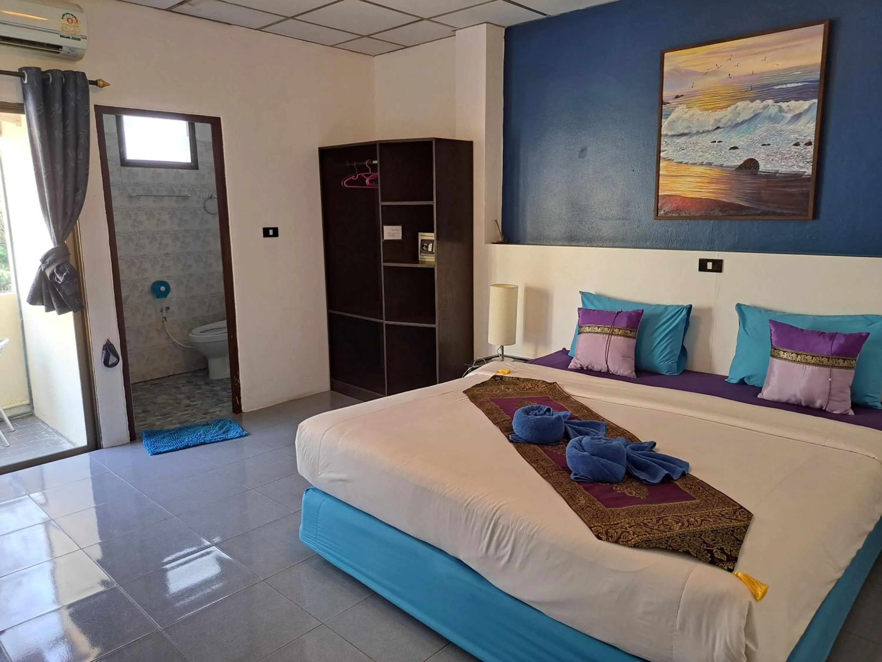 Bed in Palada Guest house