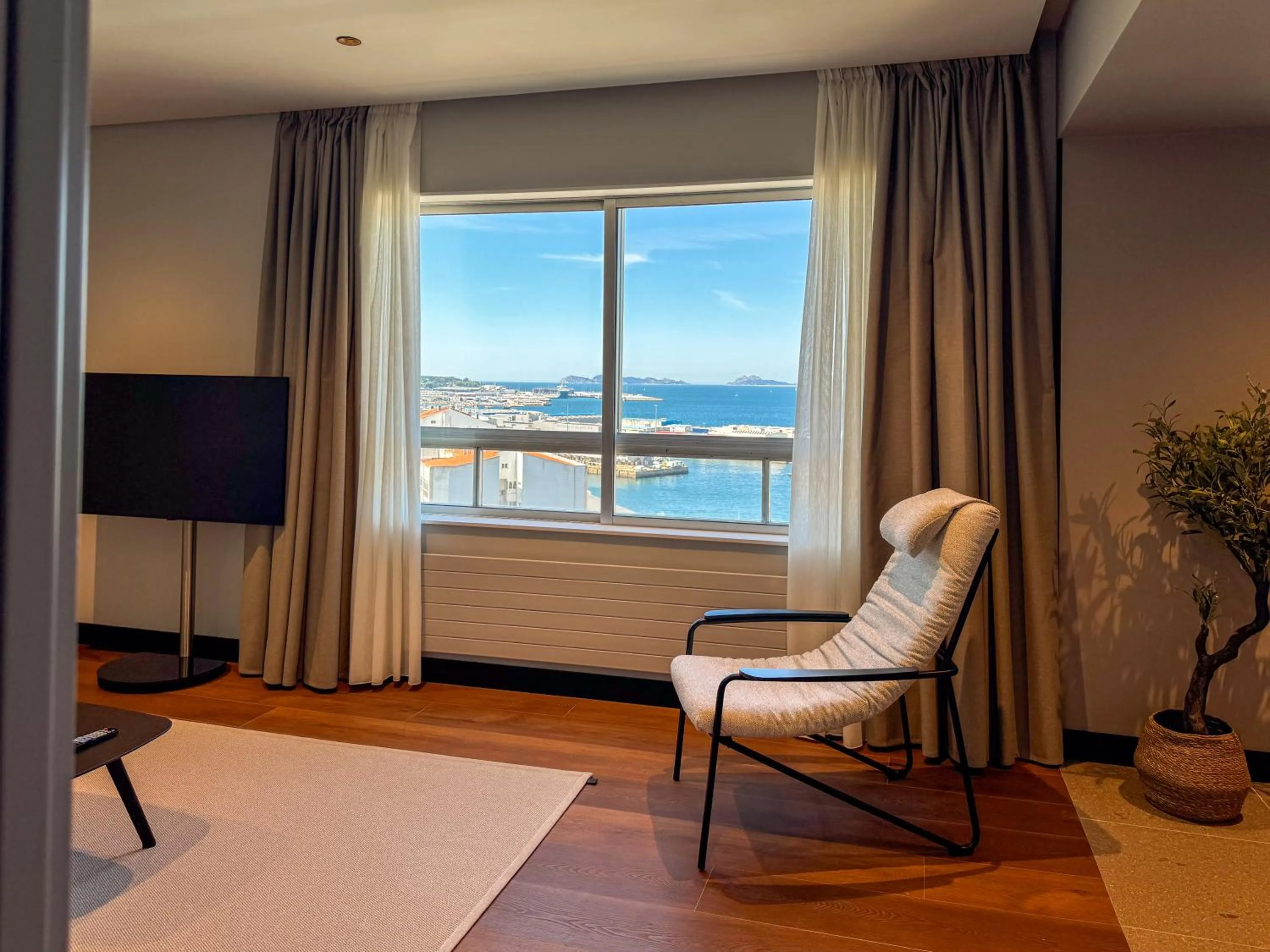 Living room in Hotel Bahía de Vigo