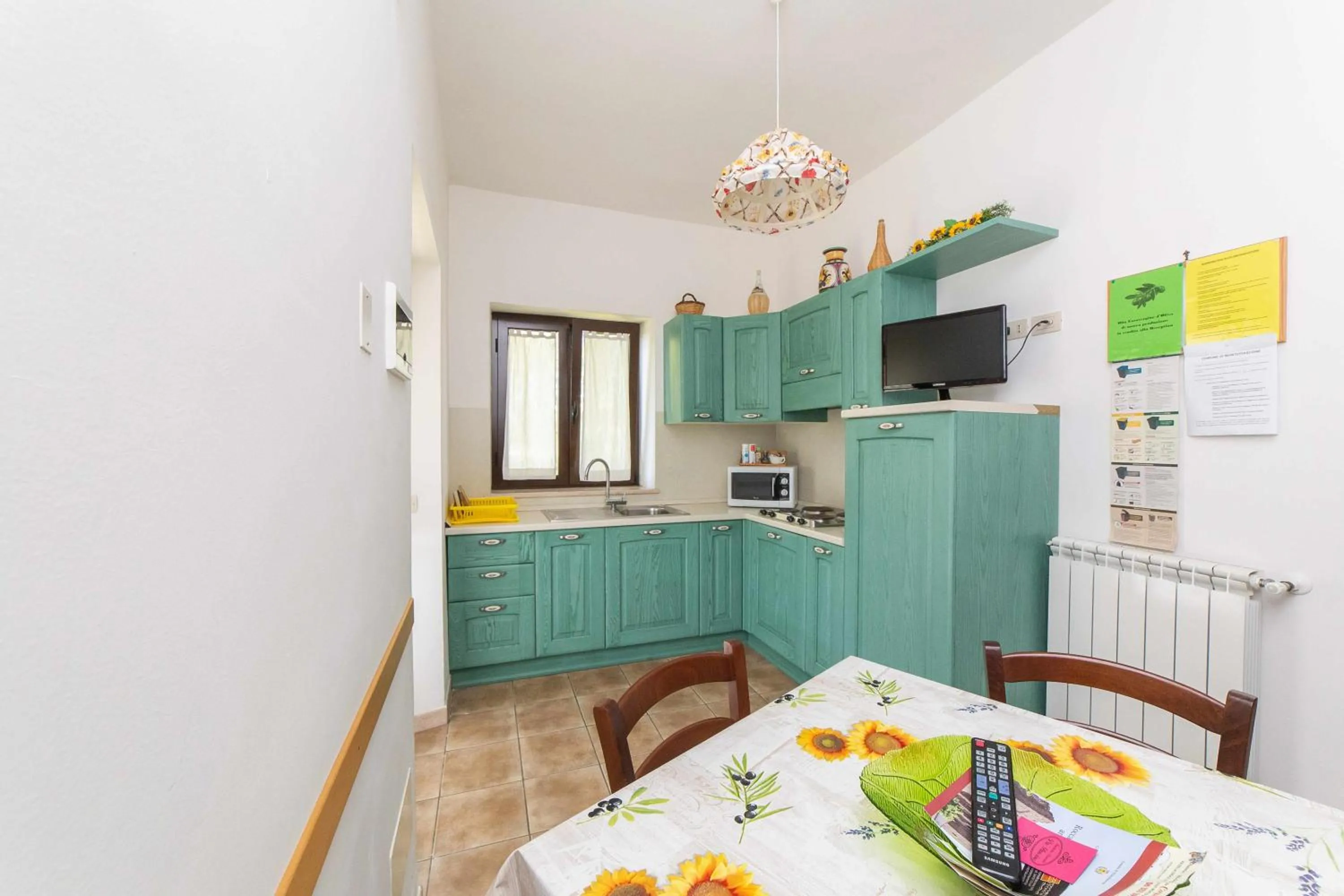 Kitchen or kitchenette in Agriturismo Bella Cima