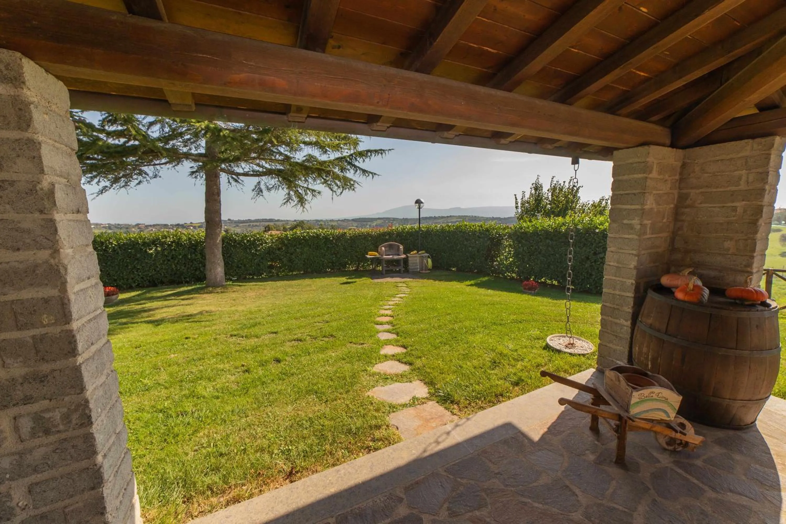 BBQ facilities in Agriturismo Bella Cima