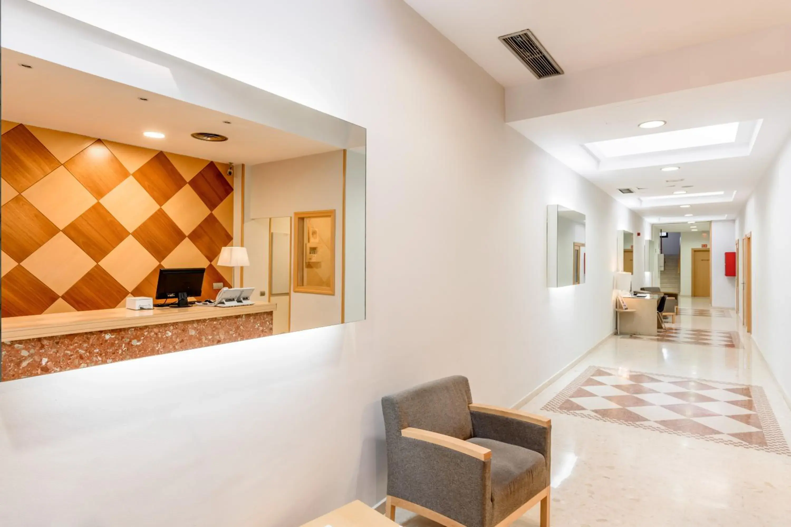 Lobby or reception in Aparthotel Exe Campus San Mamés Lobby or reception in Aparthotel Exe Campus San Mamés