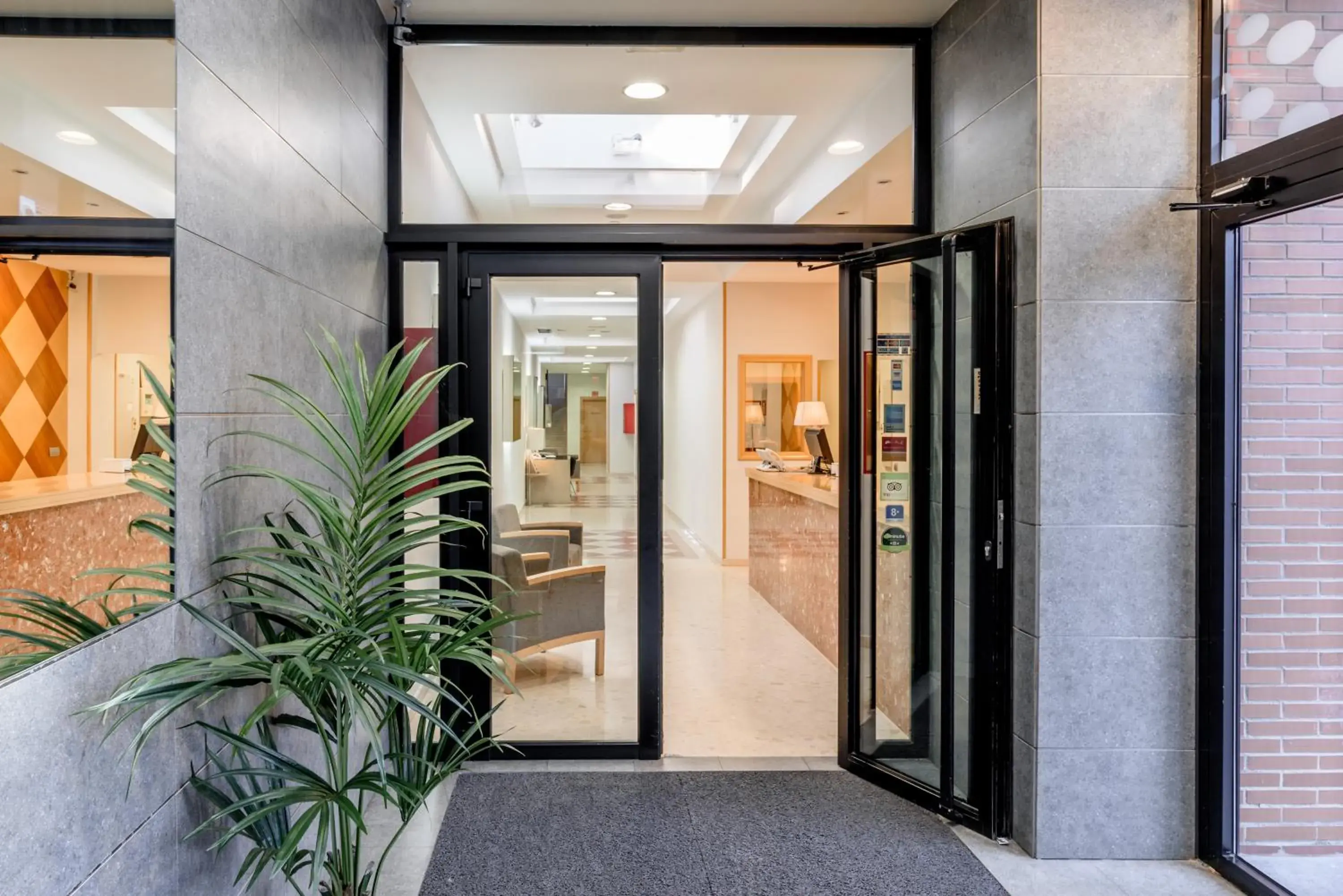 Facade/entrance in Aparthotel Exe Campus San Mamés Facade/entrance in Aparthotel Exe Campus San Mamés