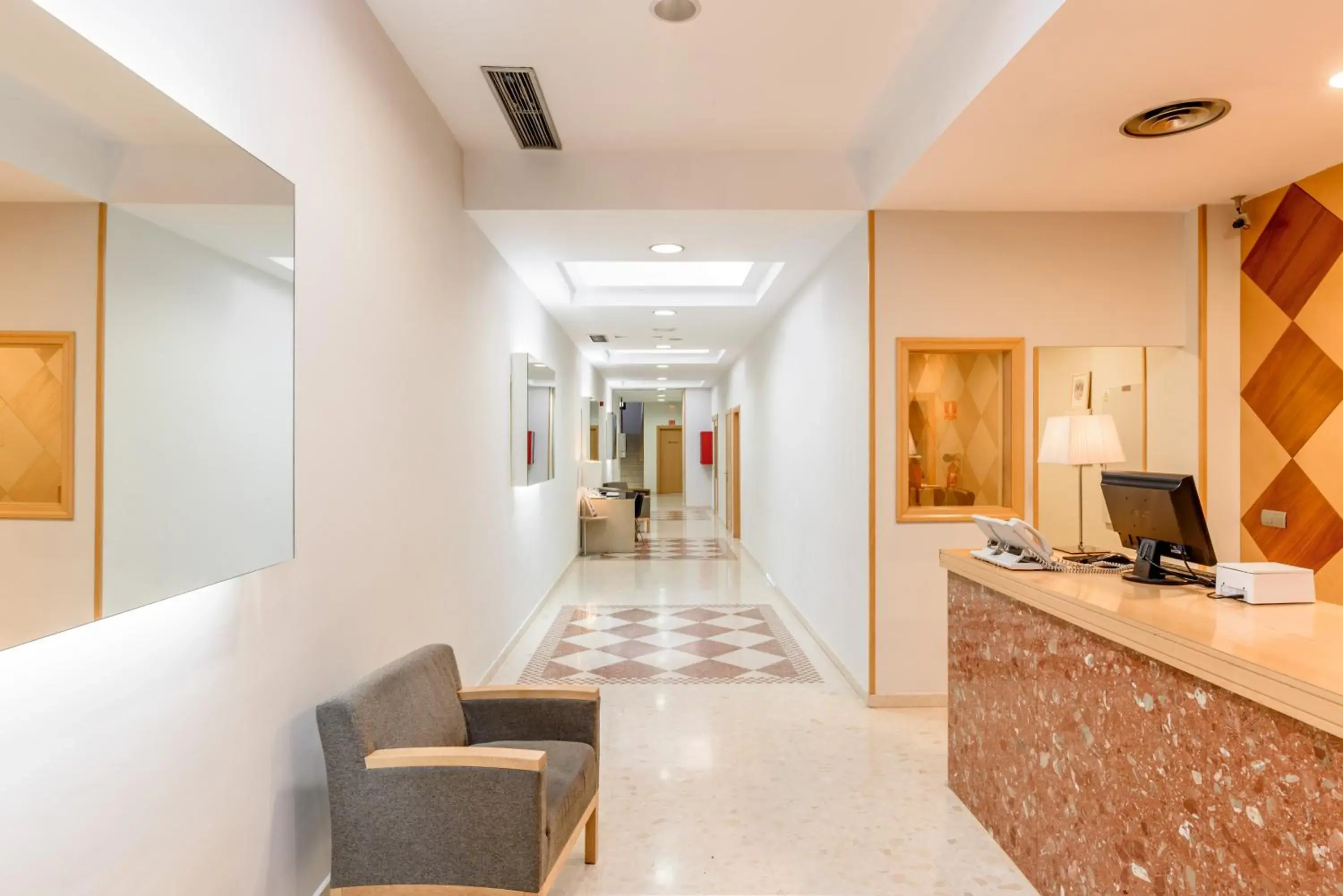 Lobby or reception in Aparthotel Exe Campus San Mamés Lobby or reception in Aparthotel Exe Campus San Mamés