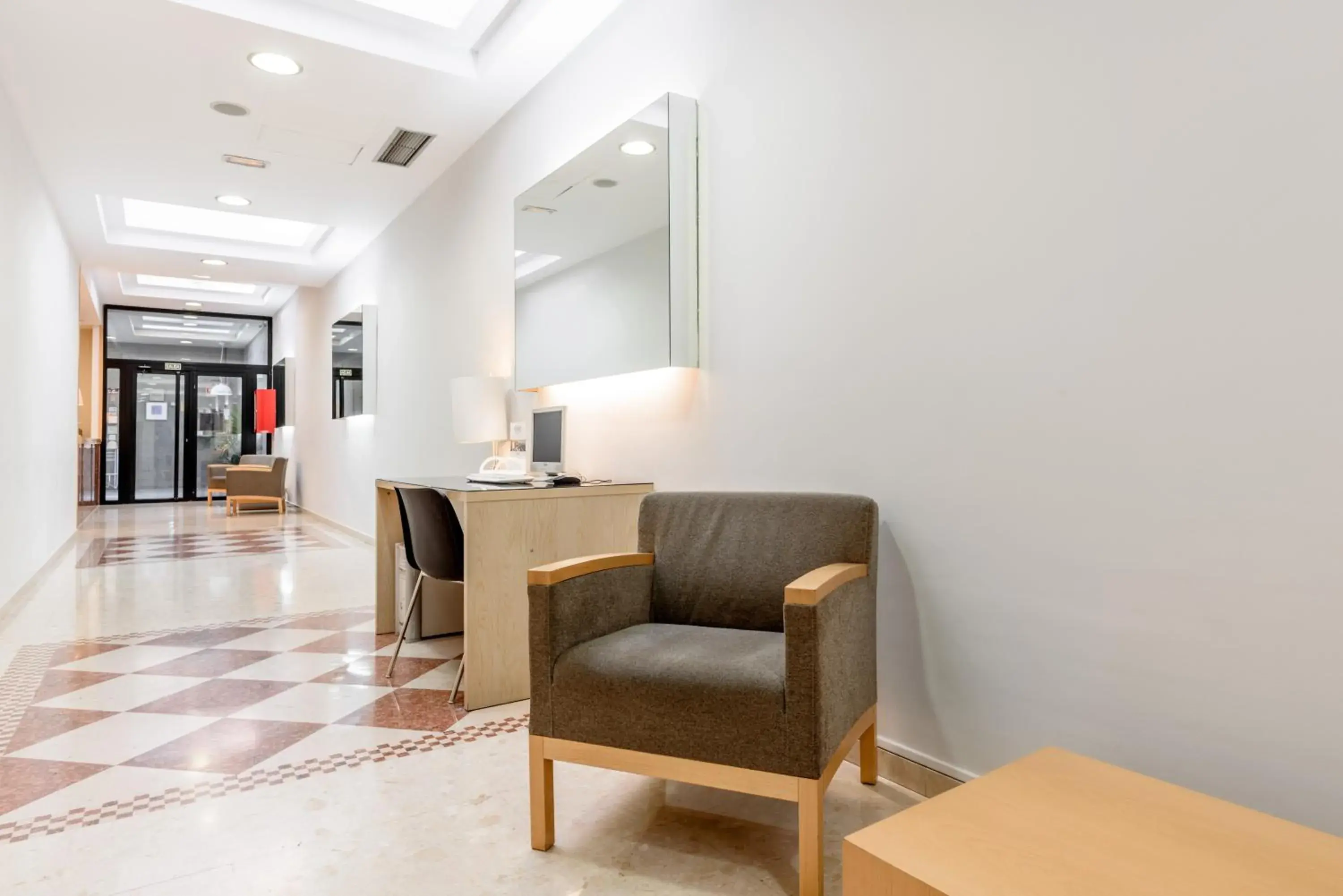 Lobby or reception in Aparthotel Exe Campus San Mamés Lobby or reception in Aparthotel Exe Campus San Mamés