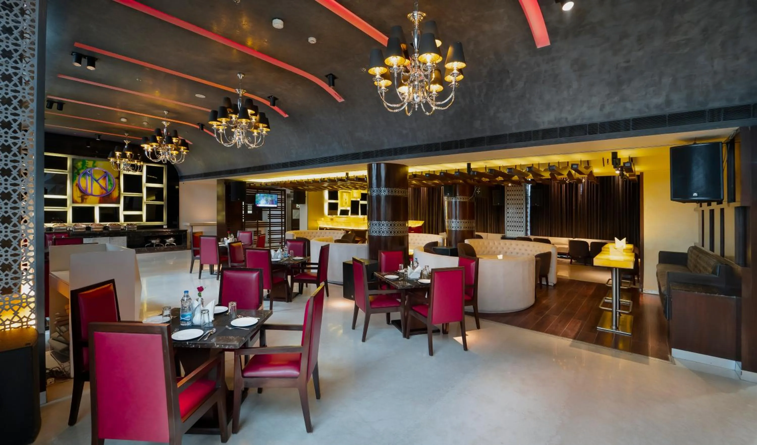 Restaurant/places to eat in Udman Hotel at 18km from IGI Airport, By Ferns N Petals, Chattarpur, Delhi