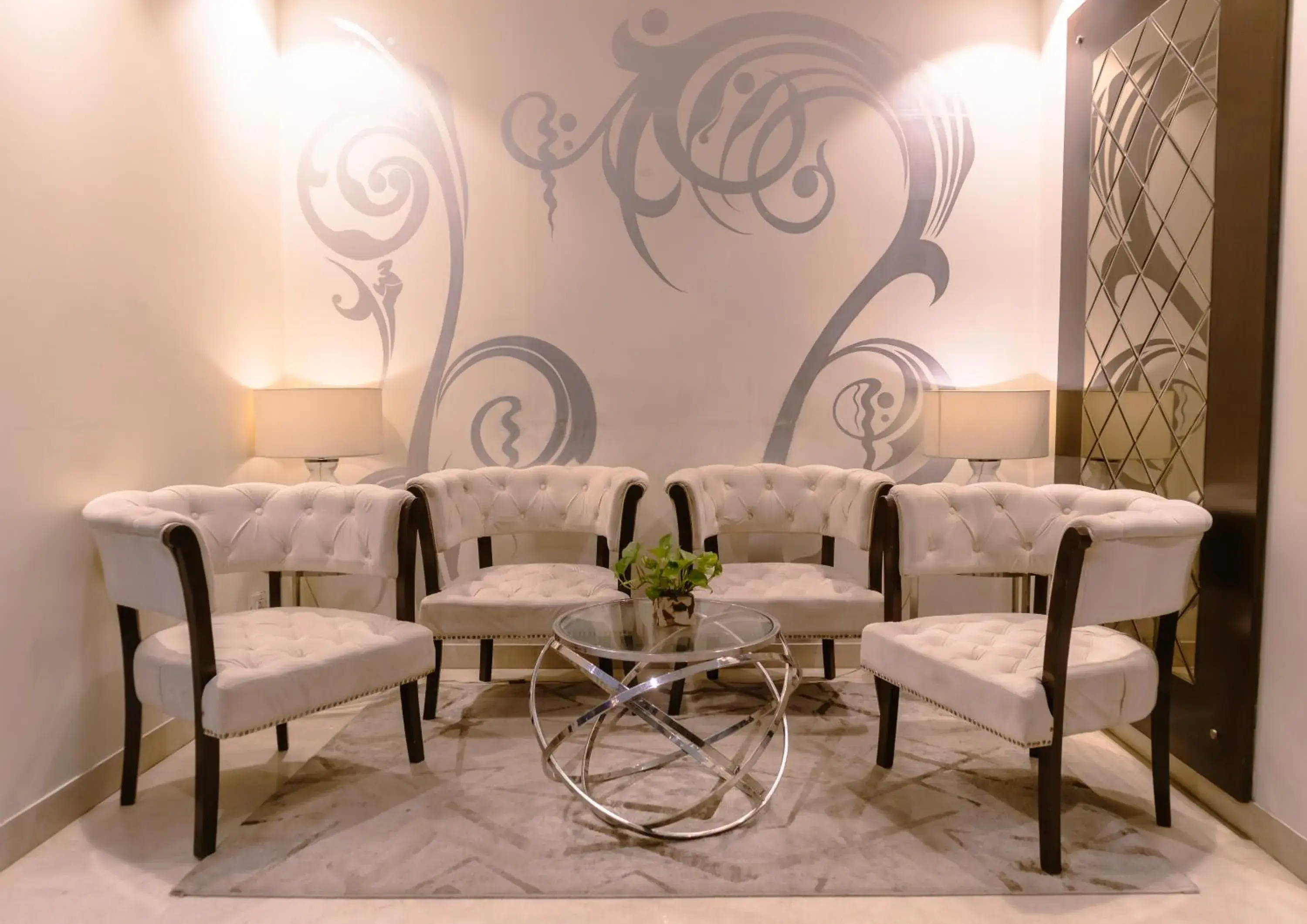 Lobby or reception in Udman Hotel Chhattarpur Lobby or reception in Udman Hotel Chhattarpur