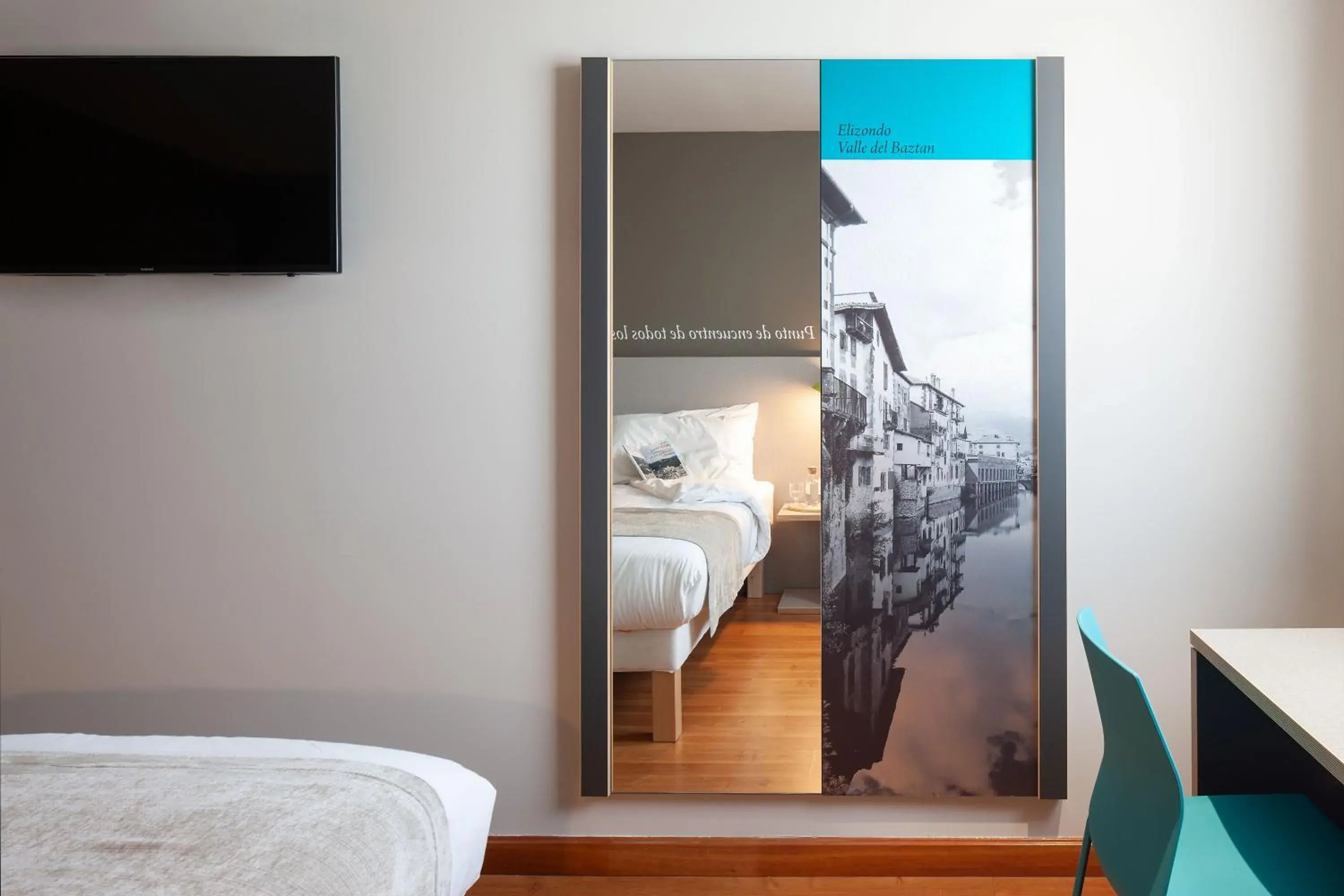 Bed in ibis Styles Pamplona Noain Bed in ibis Styles Pamplona Noain