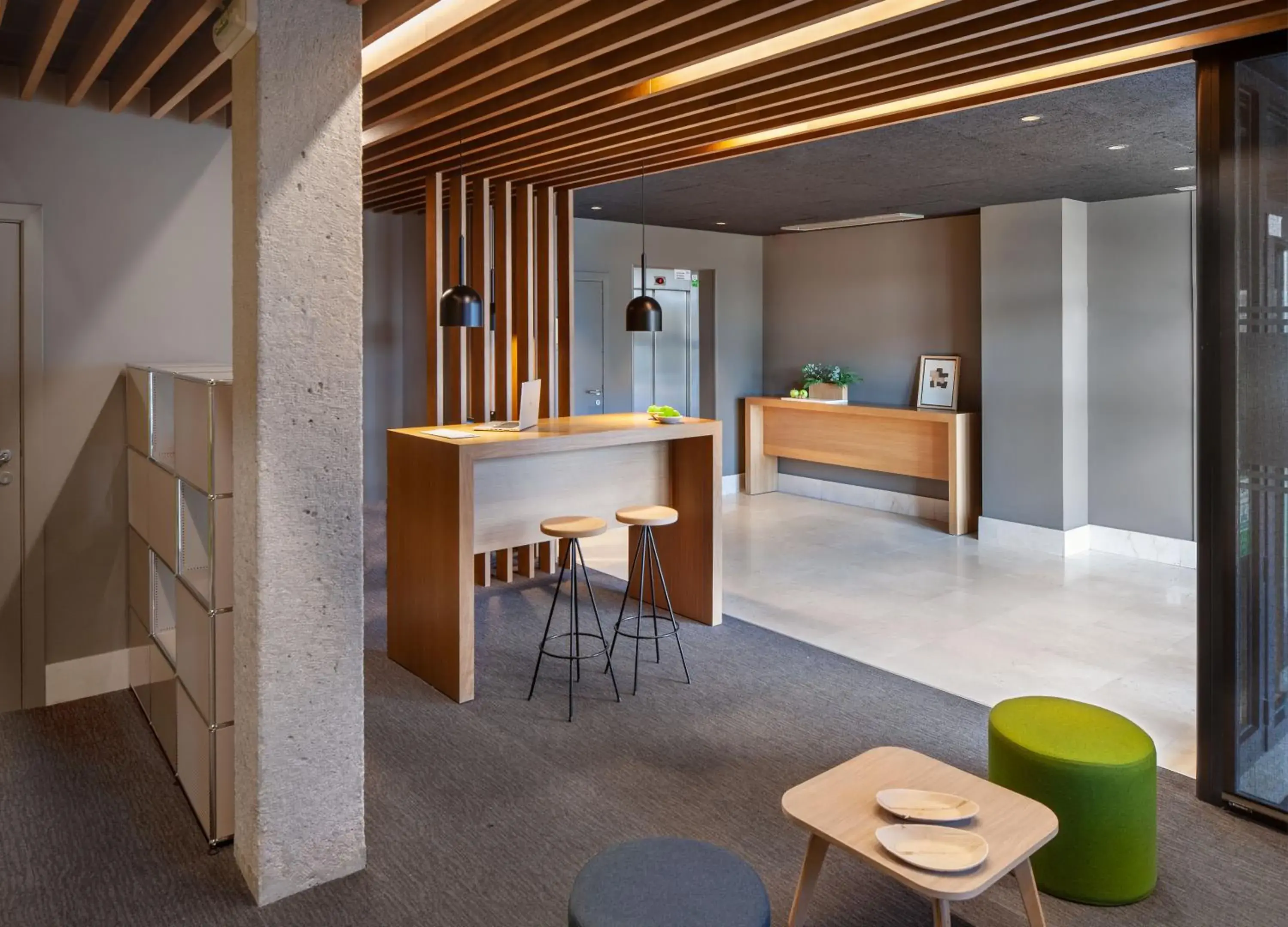 Lobby or reception in ibis Styles Pamplona Noain Lobby or reception in ibis Styles Pamplona Noain