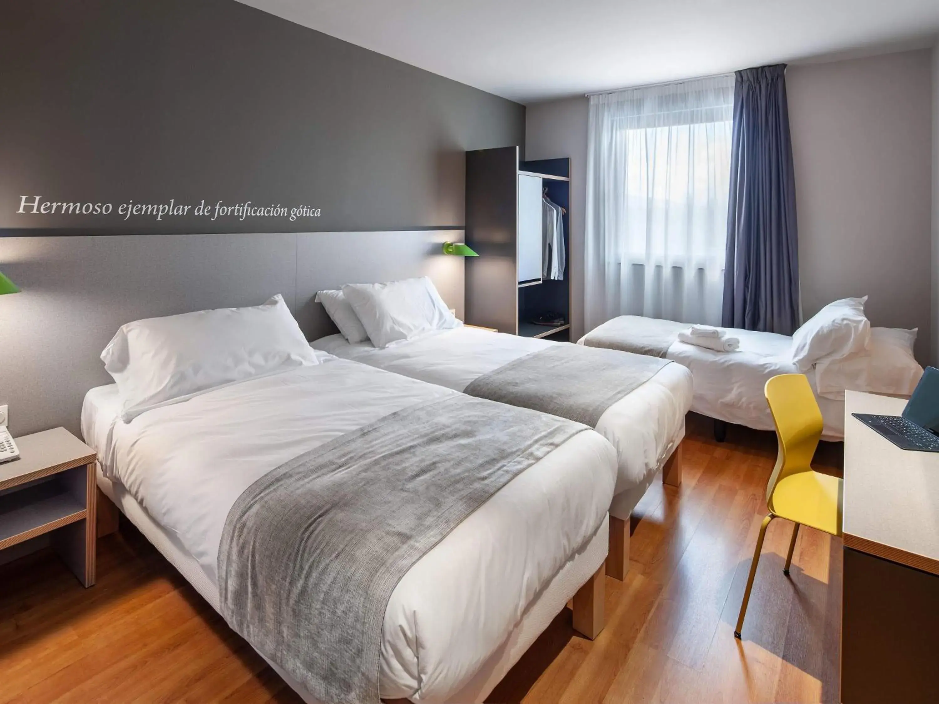 Bedroom, Bed in ibis Styles Pamplona Noain Bedroom, Bed in ibis Styles Pamplona Noain