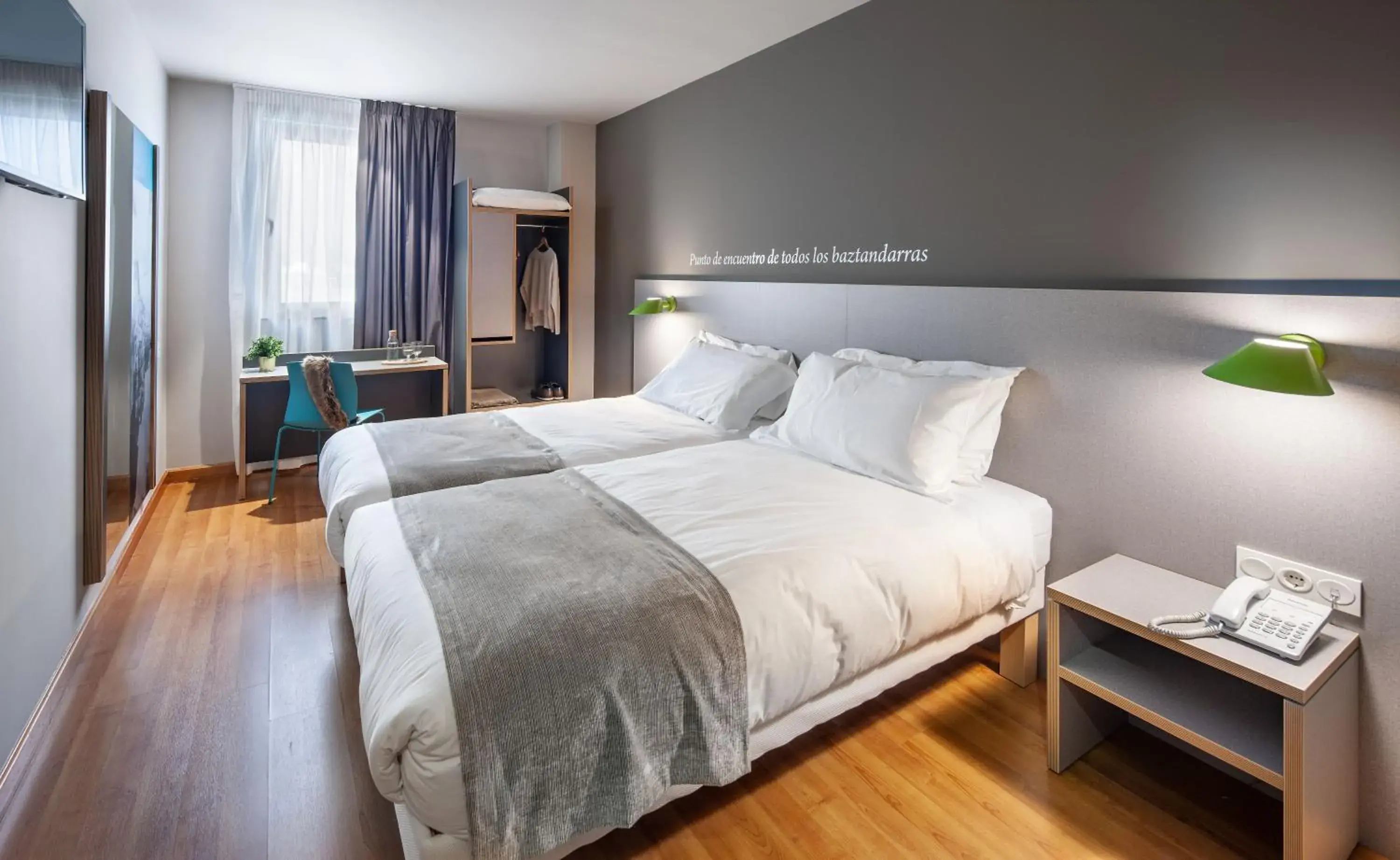 Bedroom, Bed in ibis Styles Pamplona Noain Bedroom, Bed in ibis Styles Pamplona Noain
