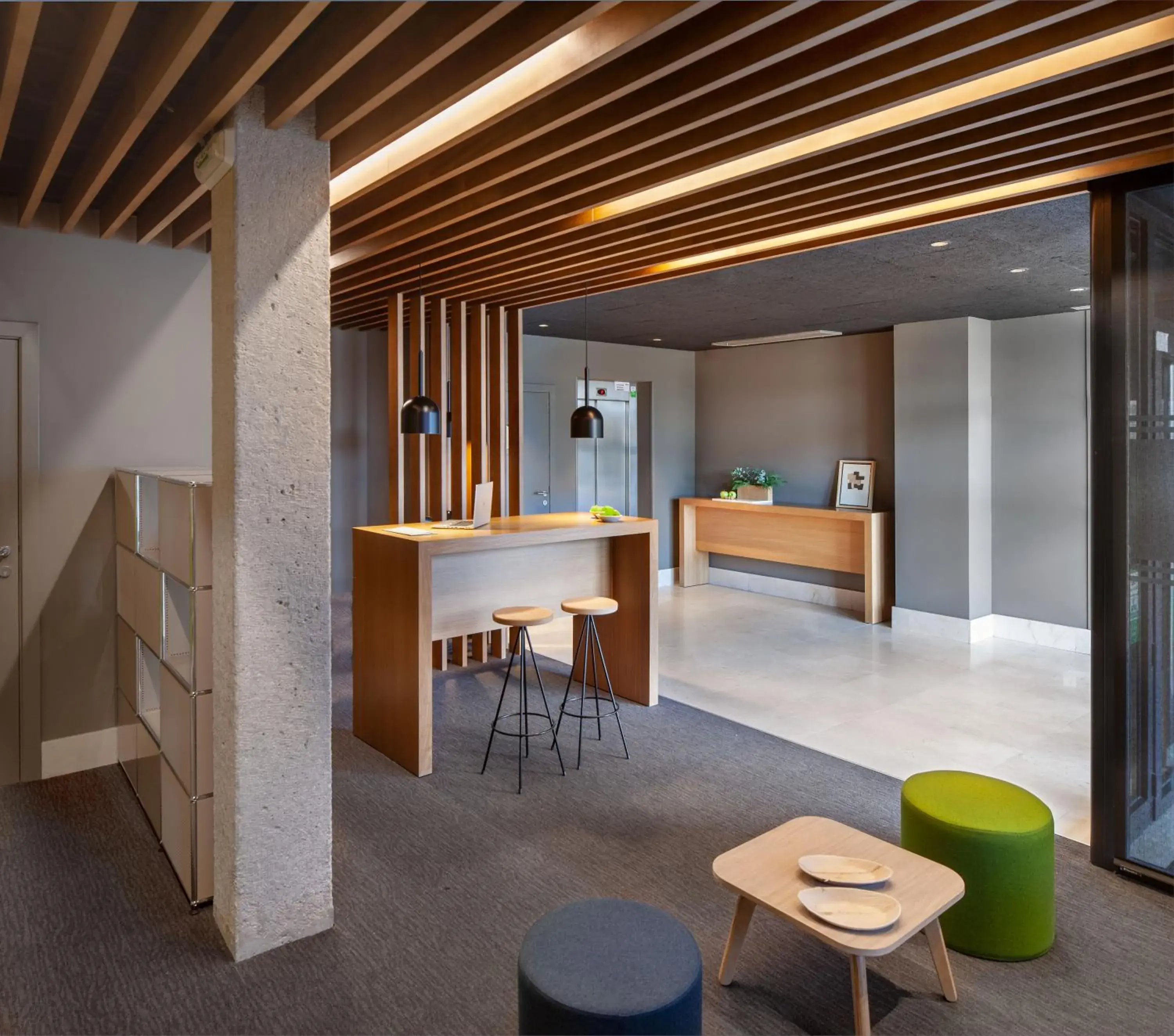 Lobby or reception in ibis Styles Pamplona Noain Lobby or reception in ibis Styles Pamplona Noain