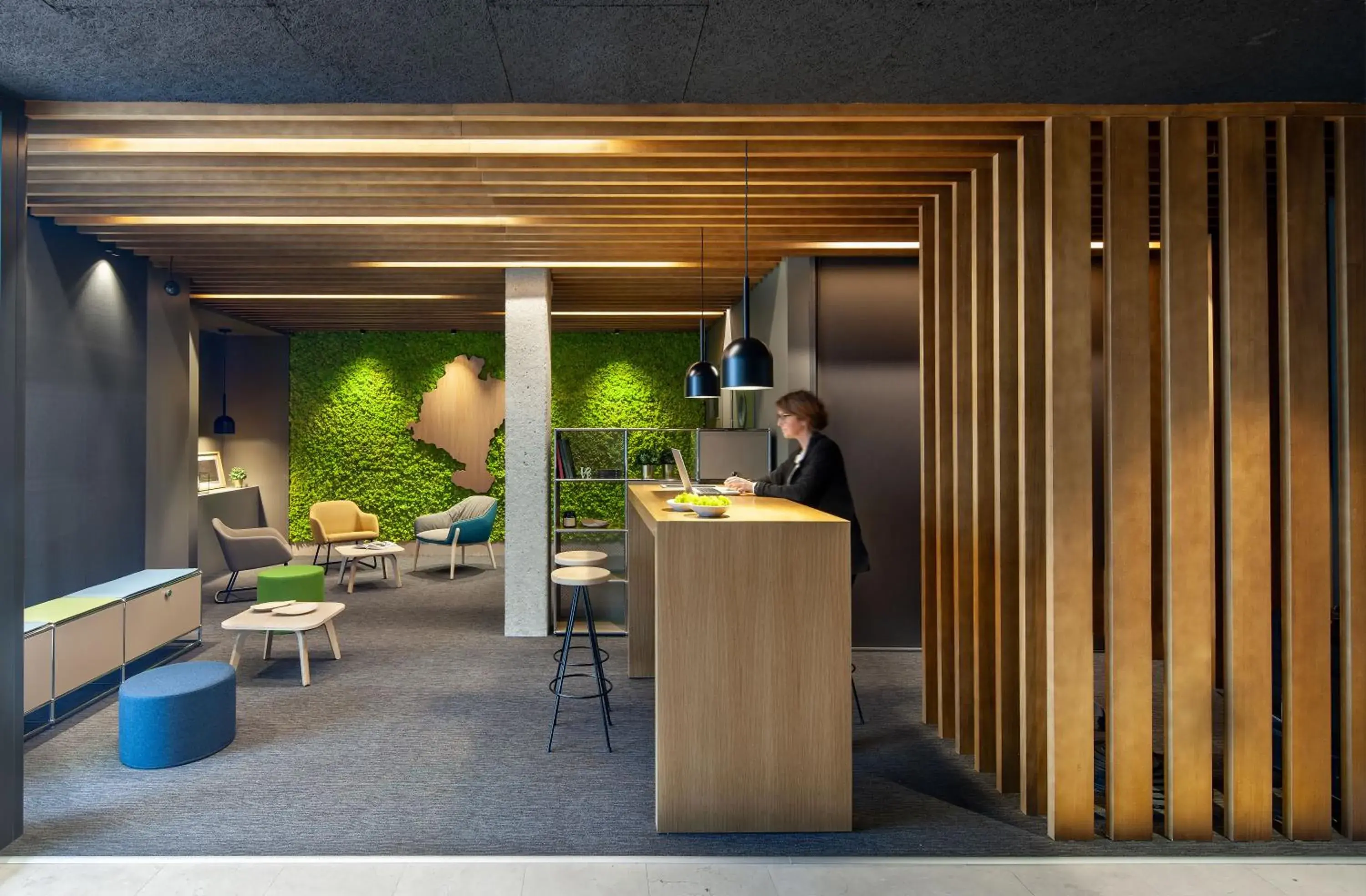 Lobby or reception in ibis Styles Pamplona Noain Lobby or reception in ibis Styles Pamplona Noain