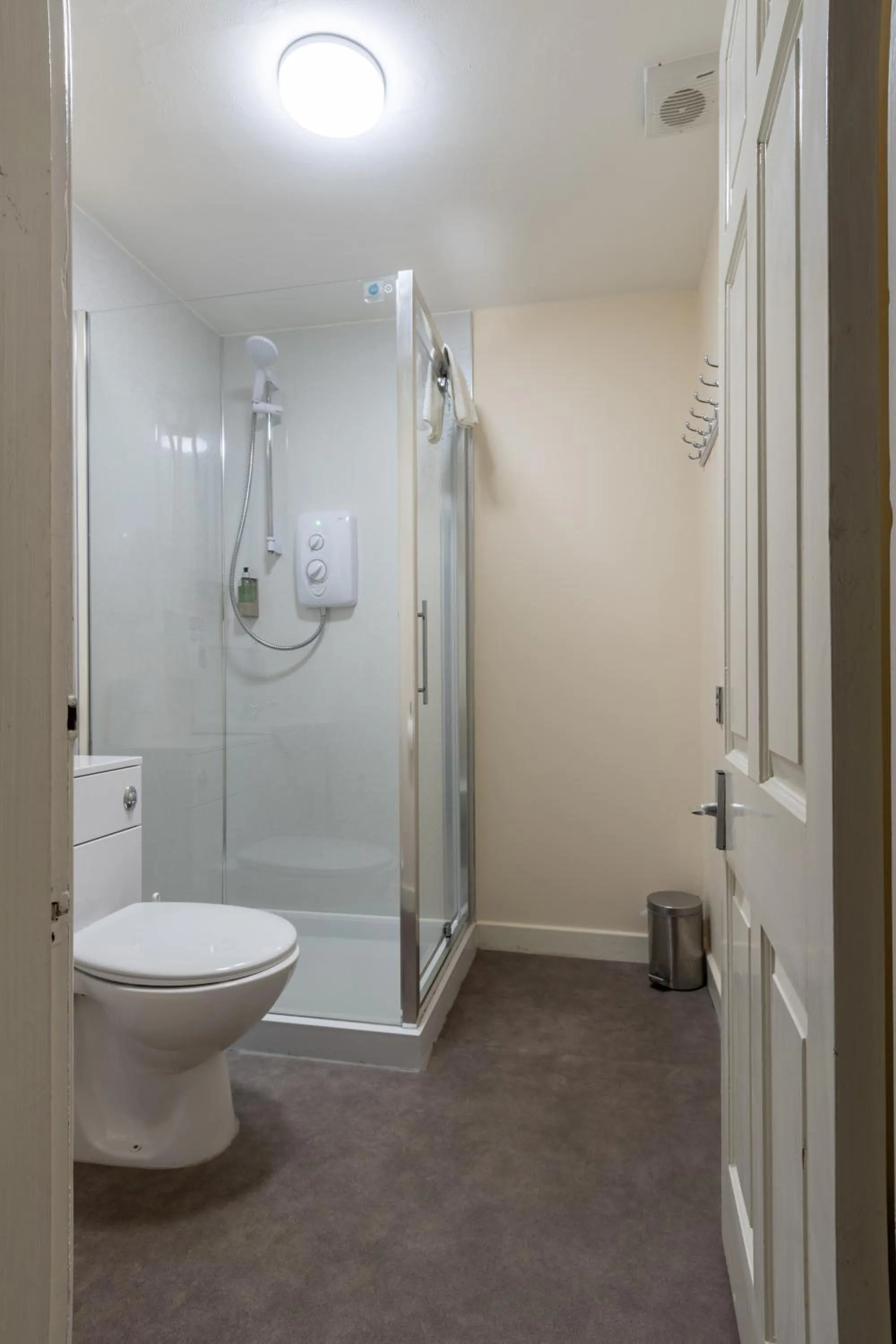 Shower in Callander Hostel