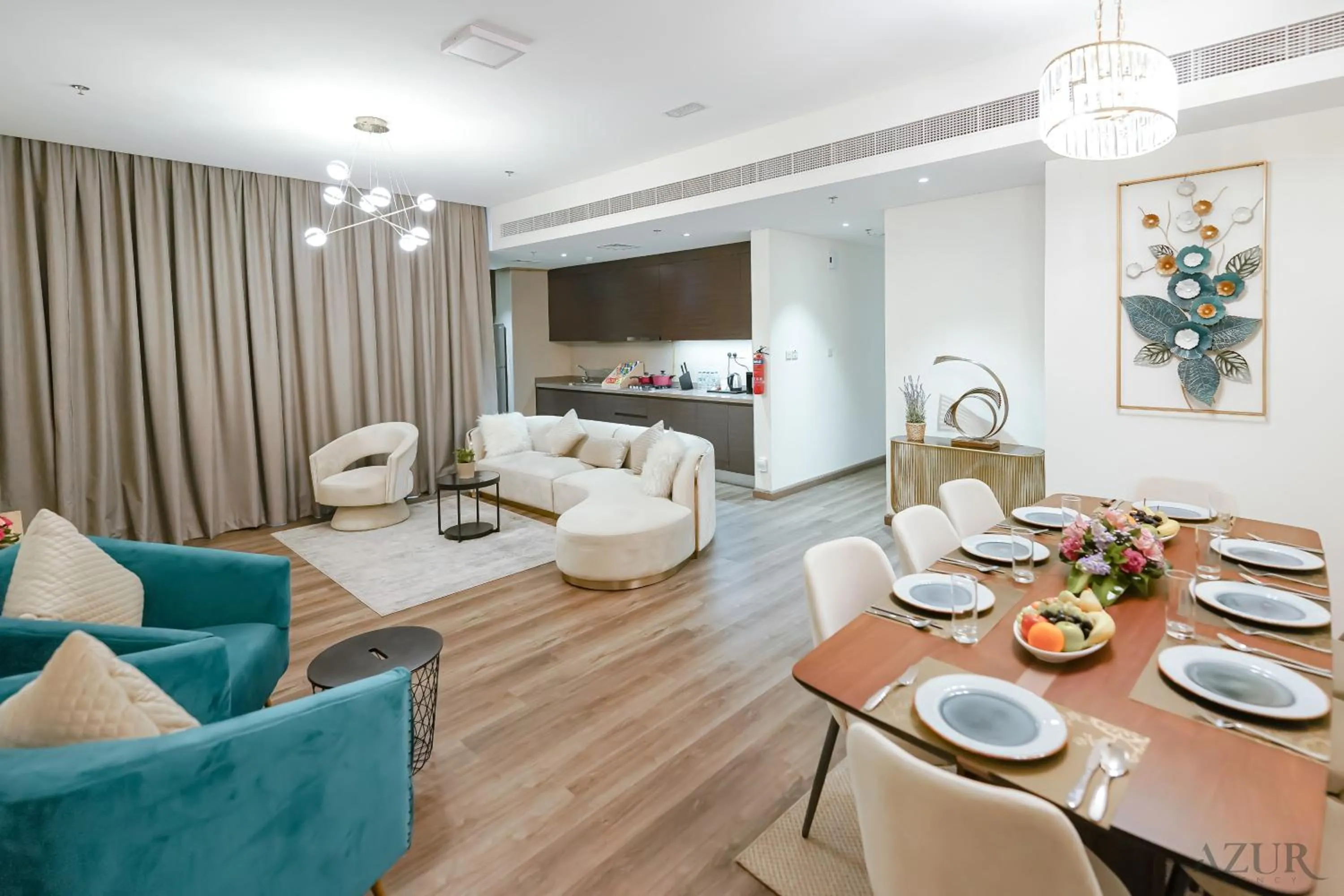 Communal lounge/ TV room in Azur Regency Hotel Apartments