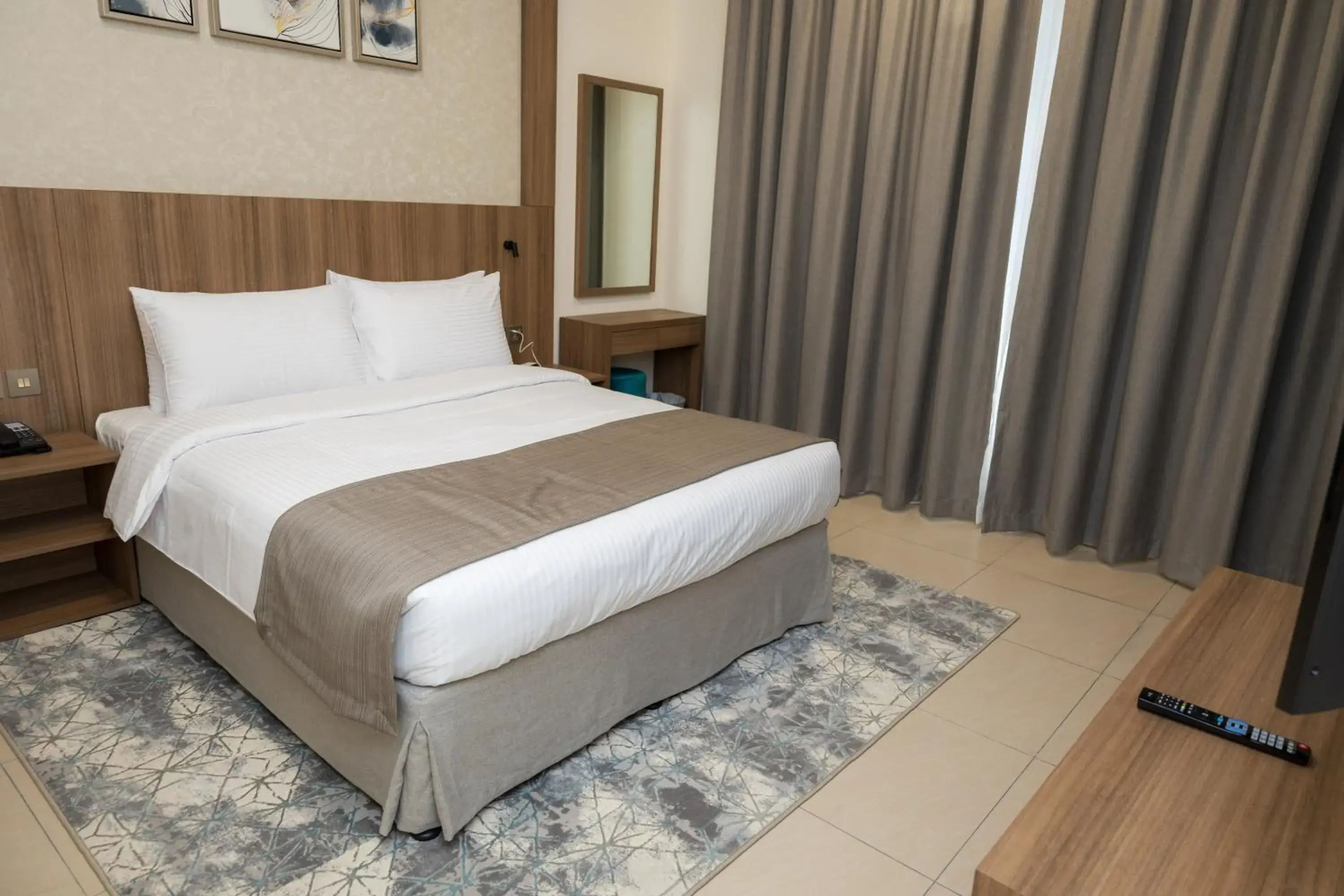 Bed in Azur Regency Hotel Apartments Bed in Azur Regency Hotel Apartments