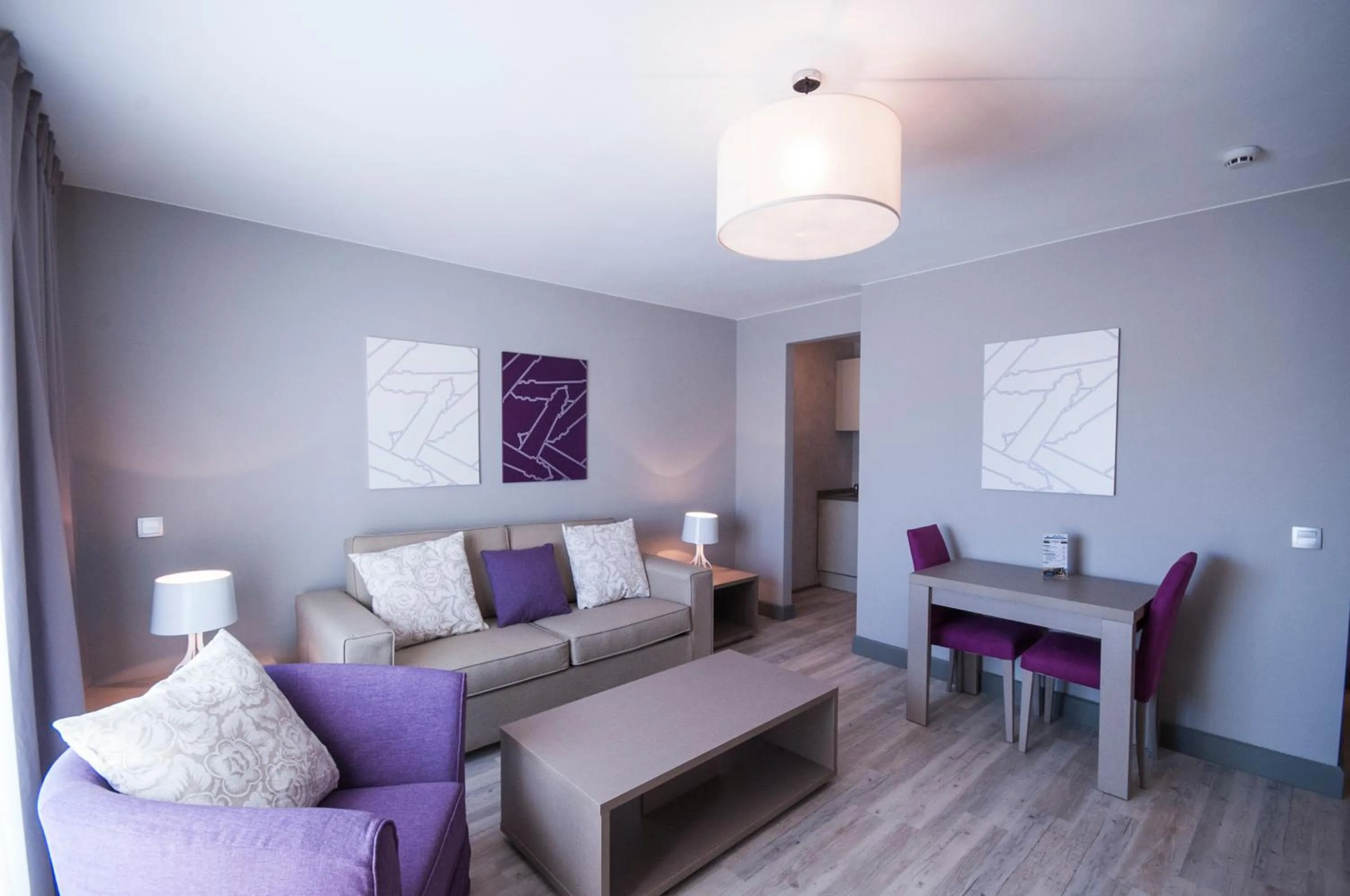 Seating area in Hotel El Faro Marbella