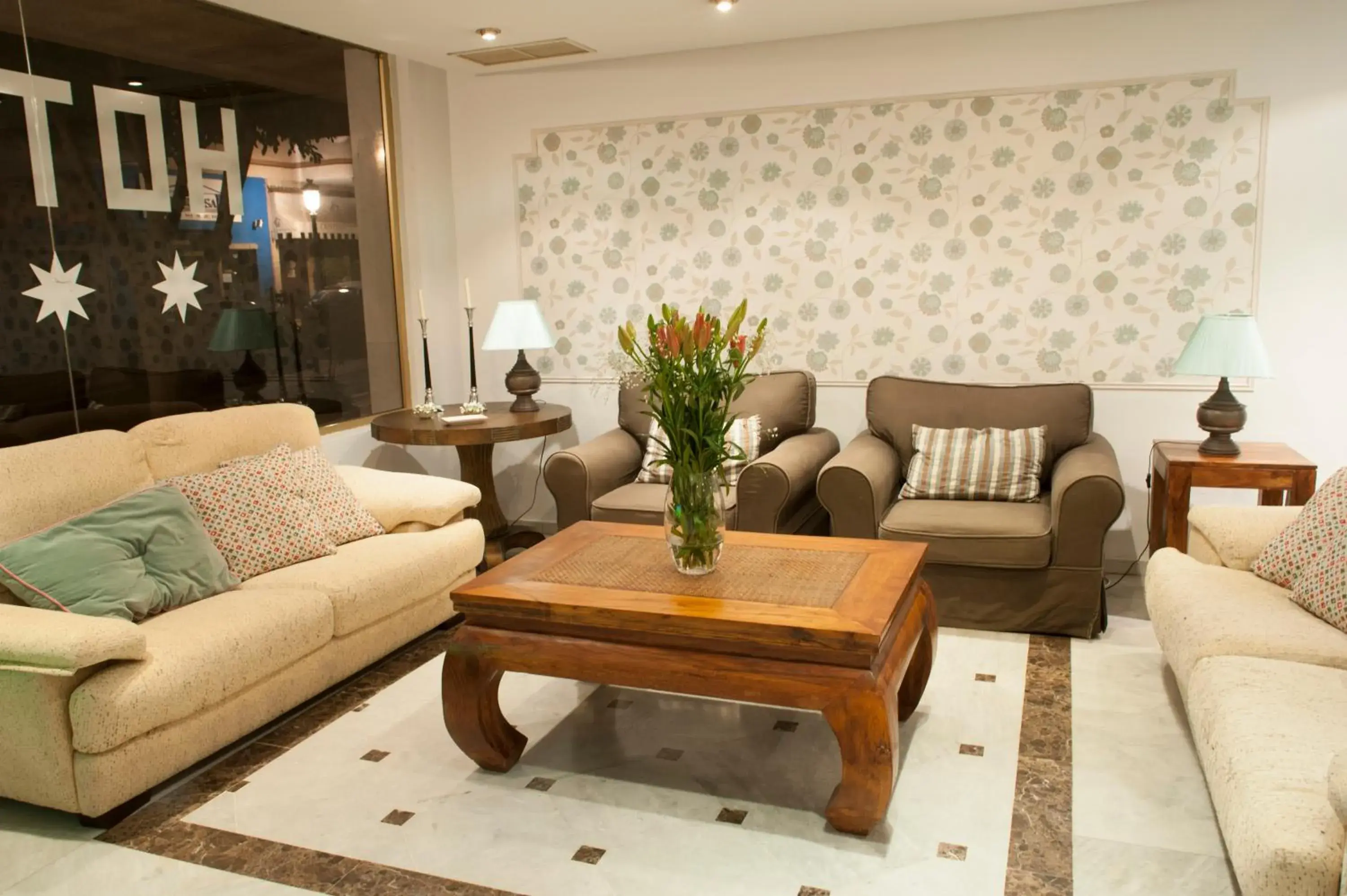 Lobby or reception in Hotel El Faro Marbella Lobby or reception in Hotel El Faro Marbella