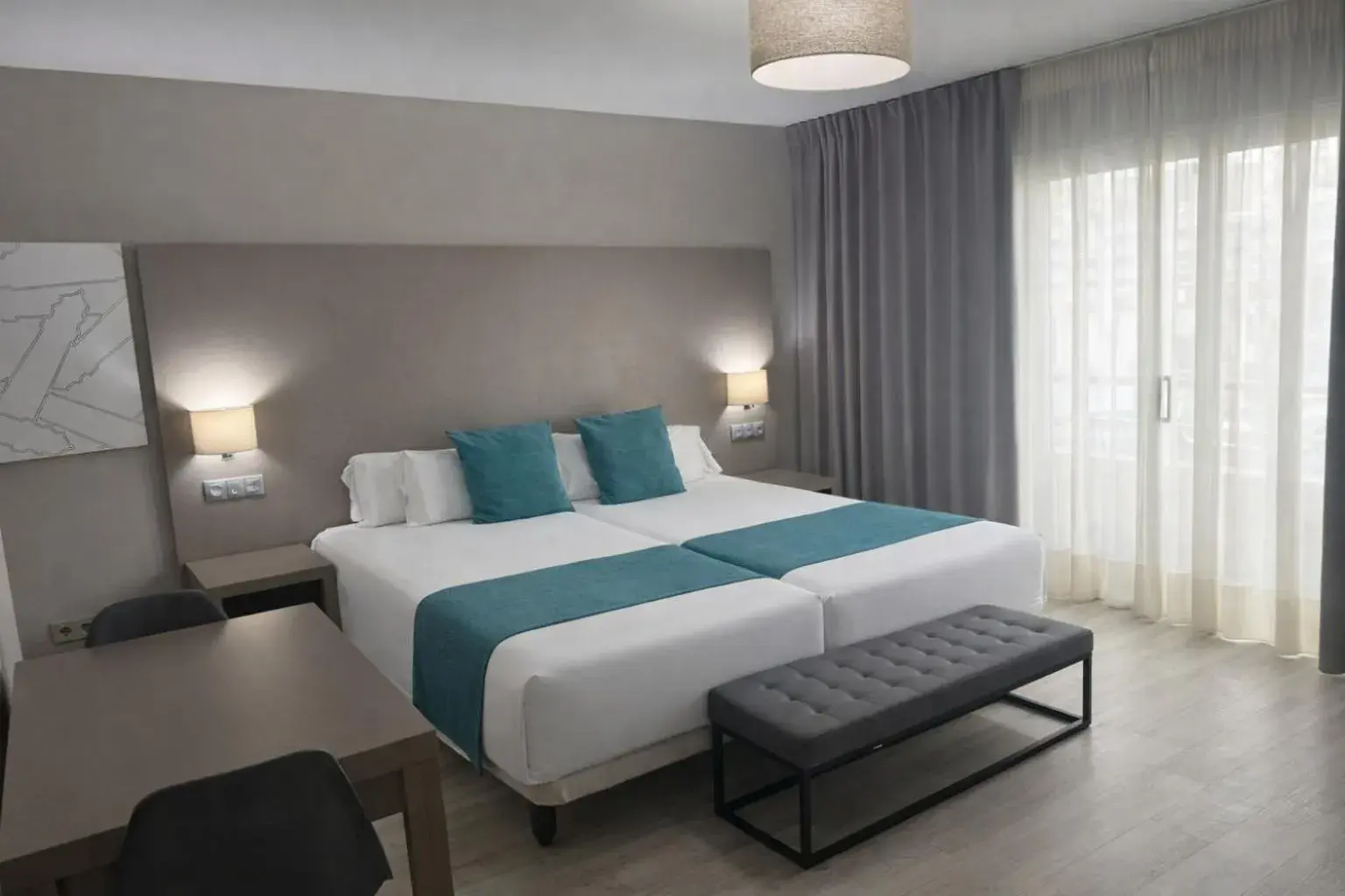 Bed in Hotel El Faro Marbella Bed in Hotel El Faro Marbella