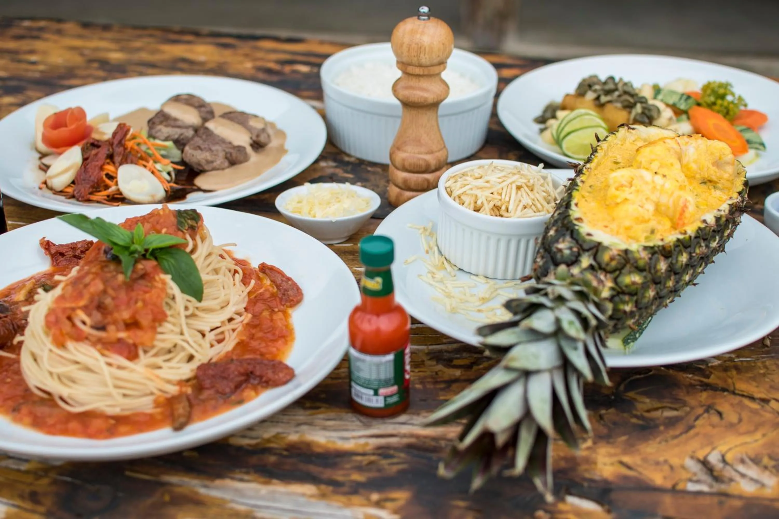 Food close-up in Hotel Manati