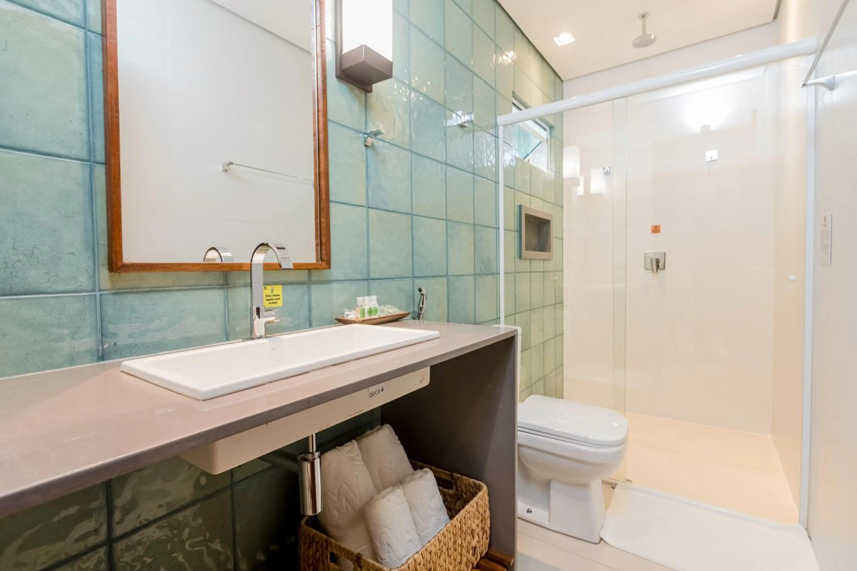 Bathroom in Hotel Manati
