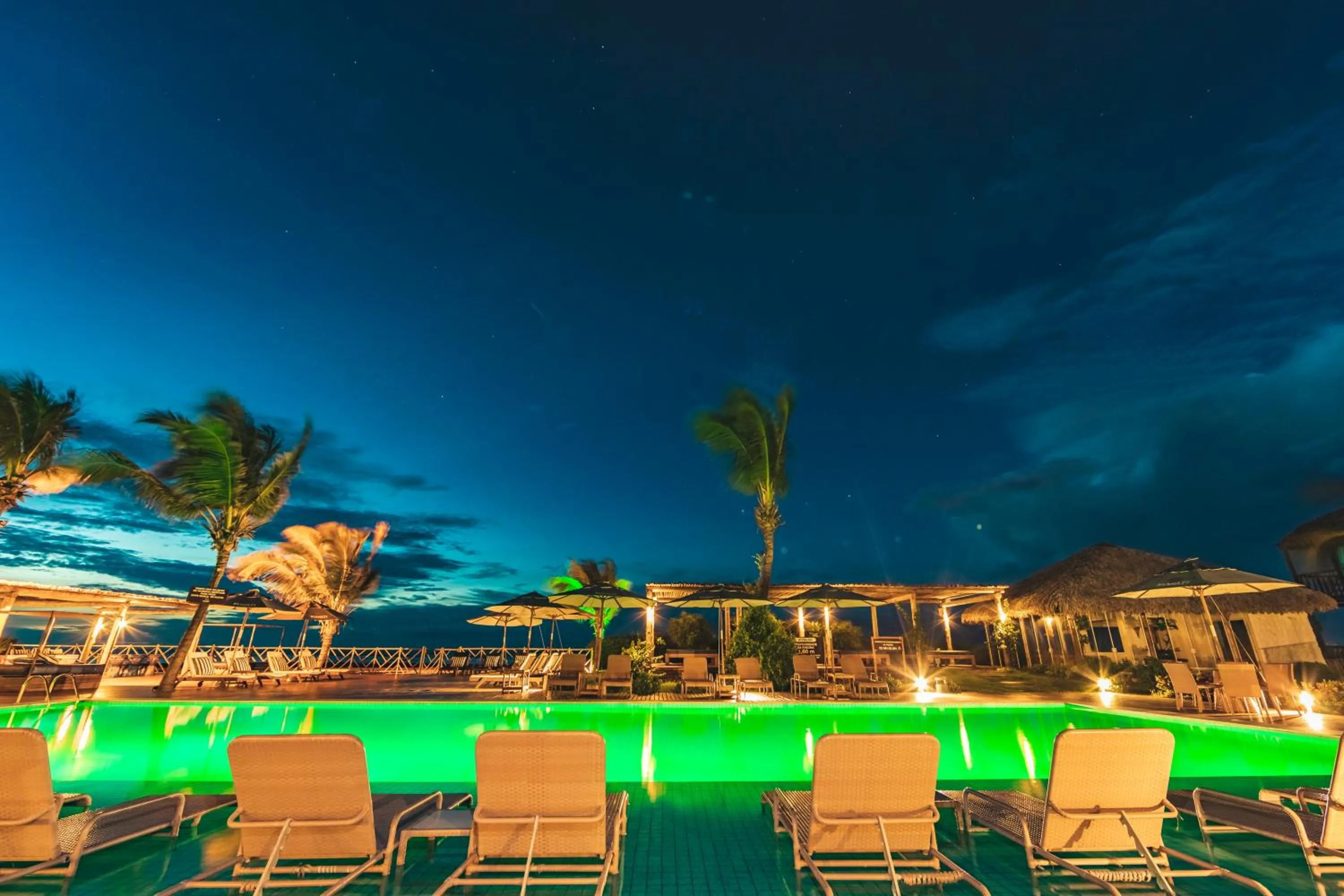 Swimming pool in Hotel Manati