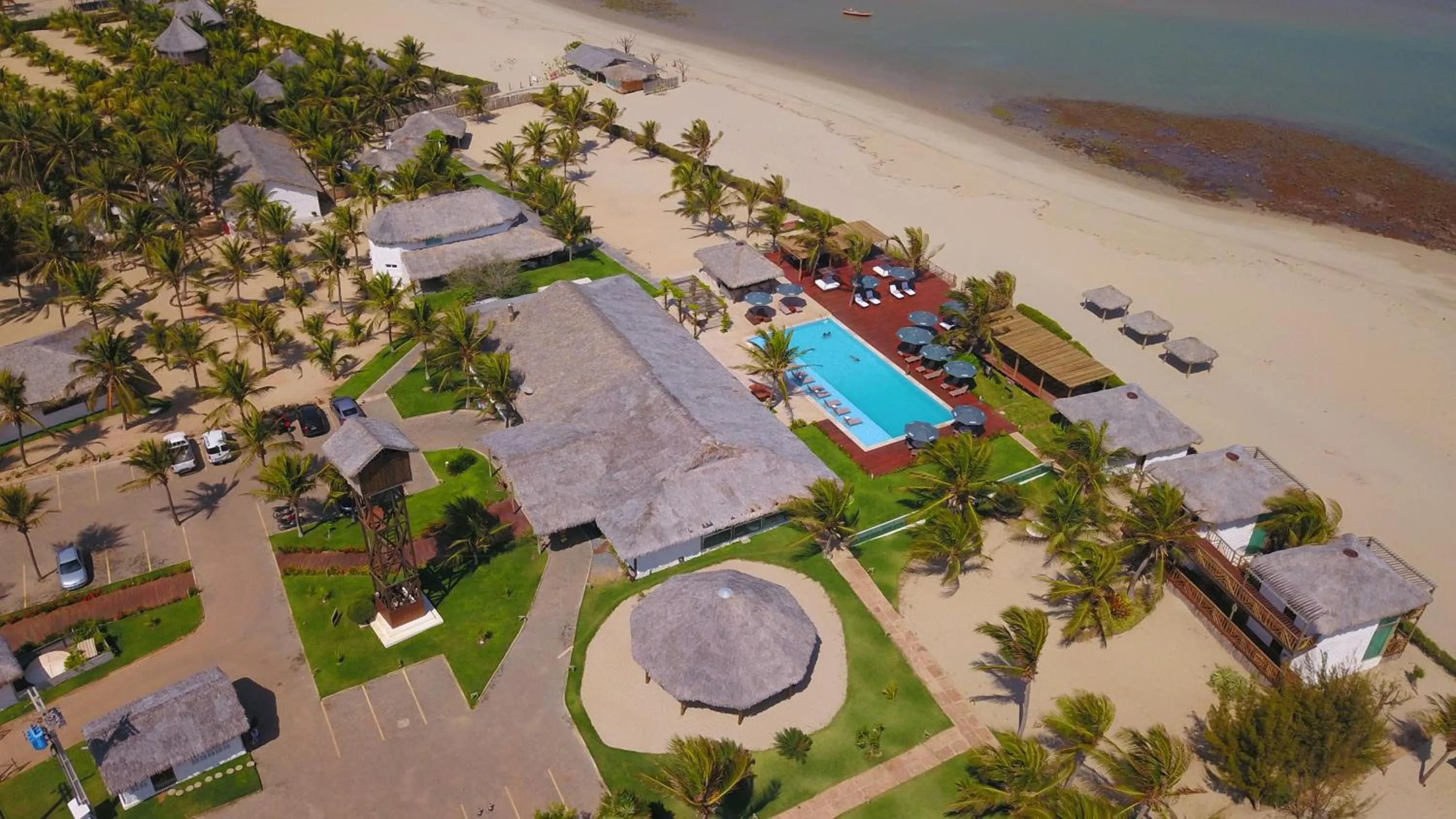 Bird's eye view in Hotel Manati