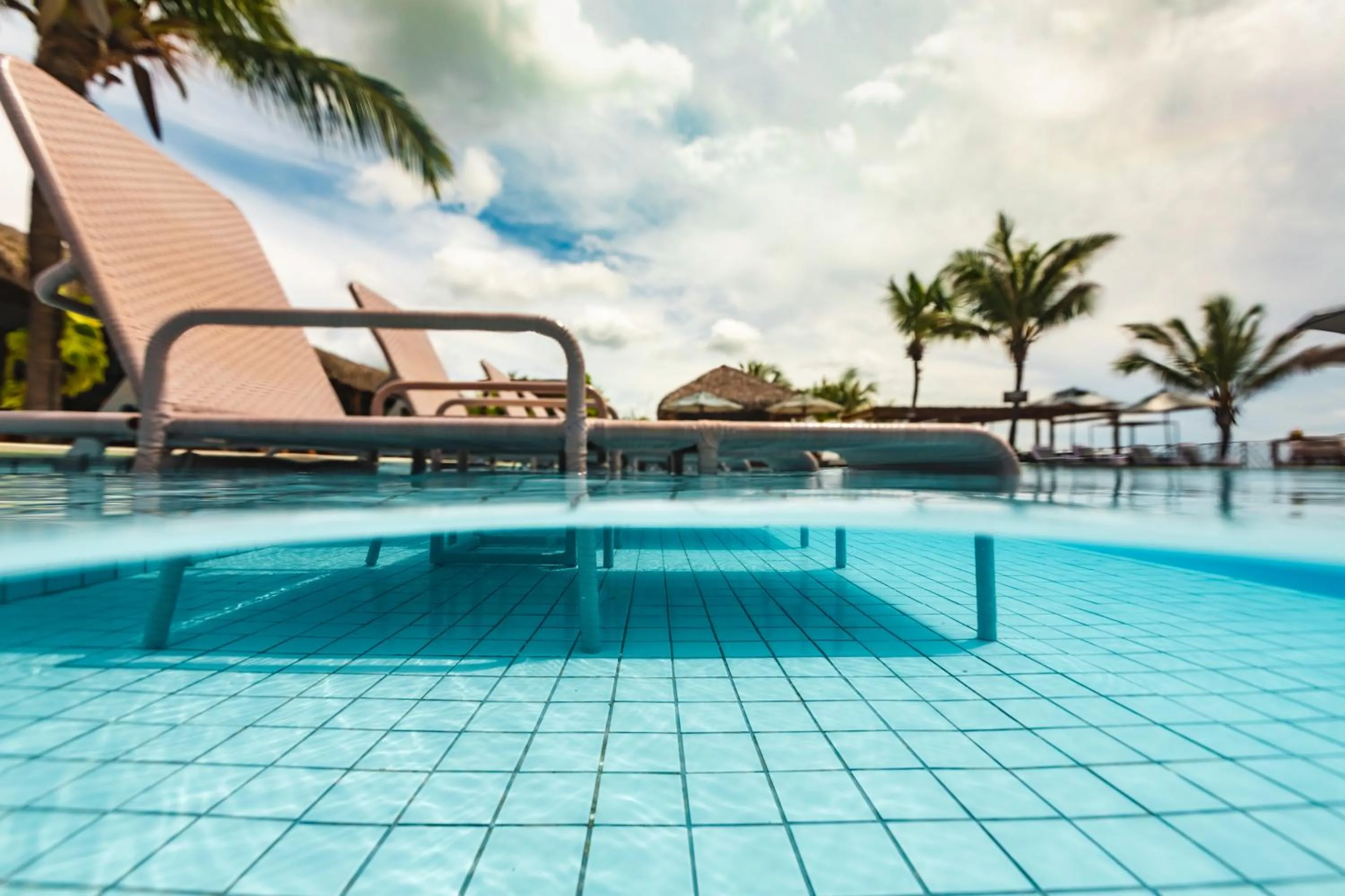 Swimming pool in Hotel Manati