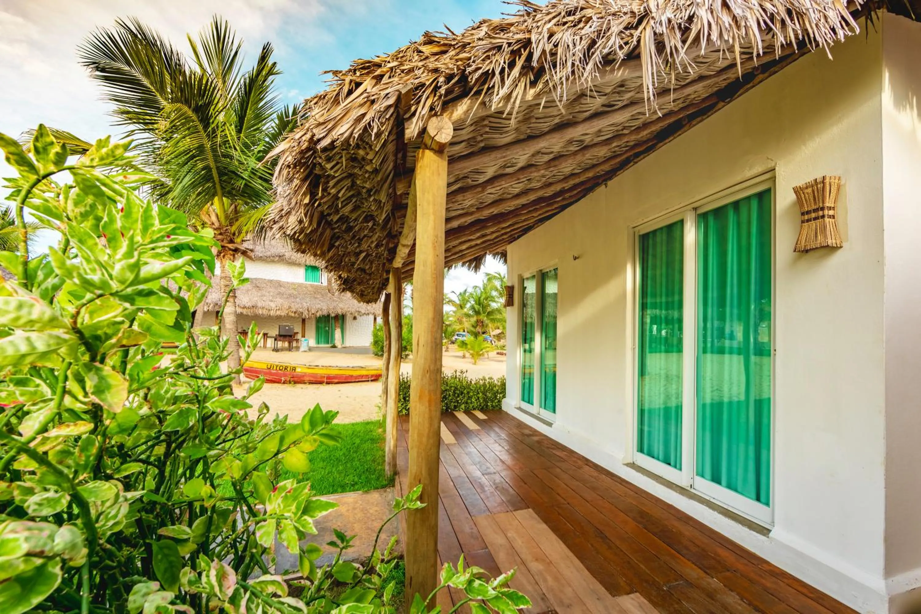 Patio in Hotel Manati