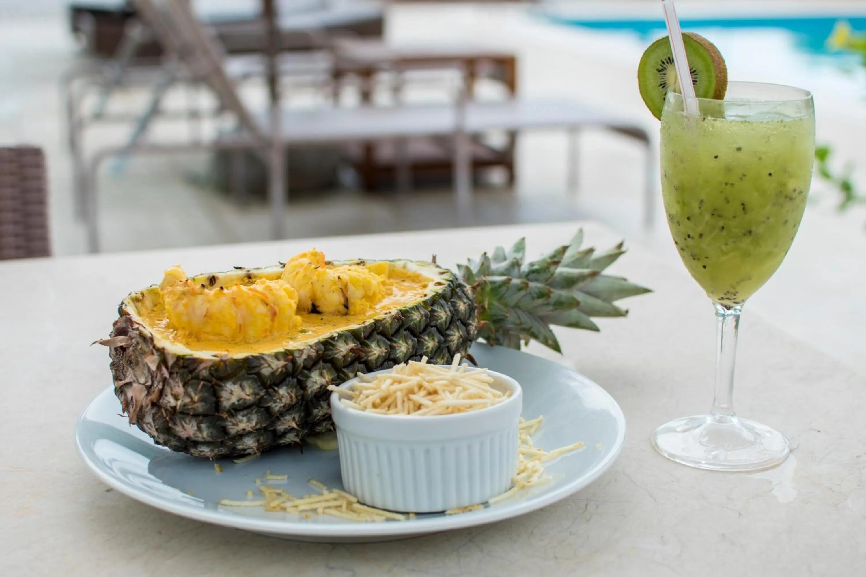 Food close-up in Hotel Manati