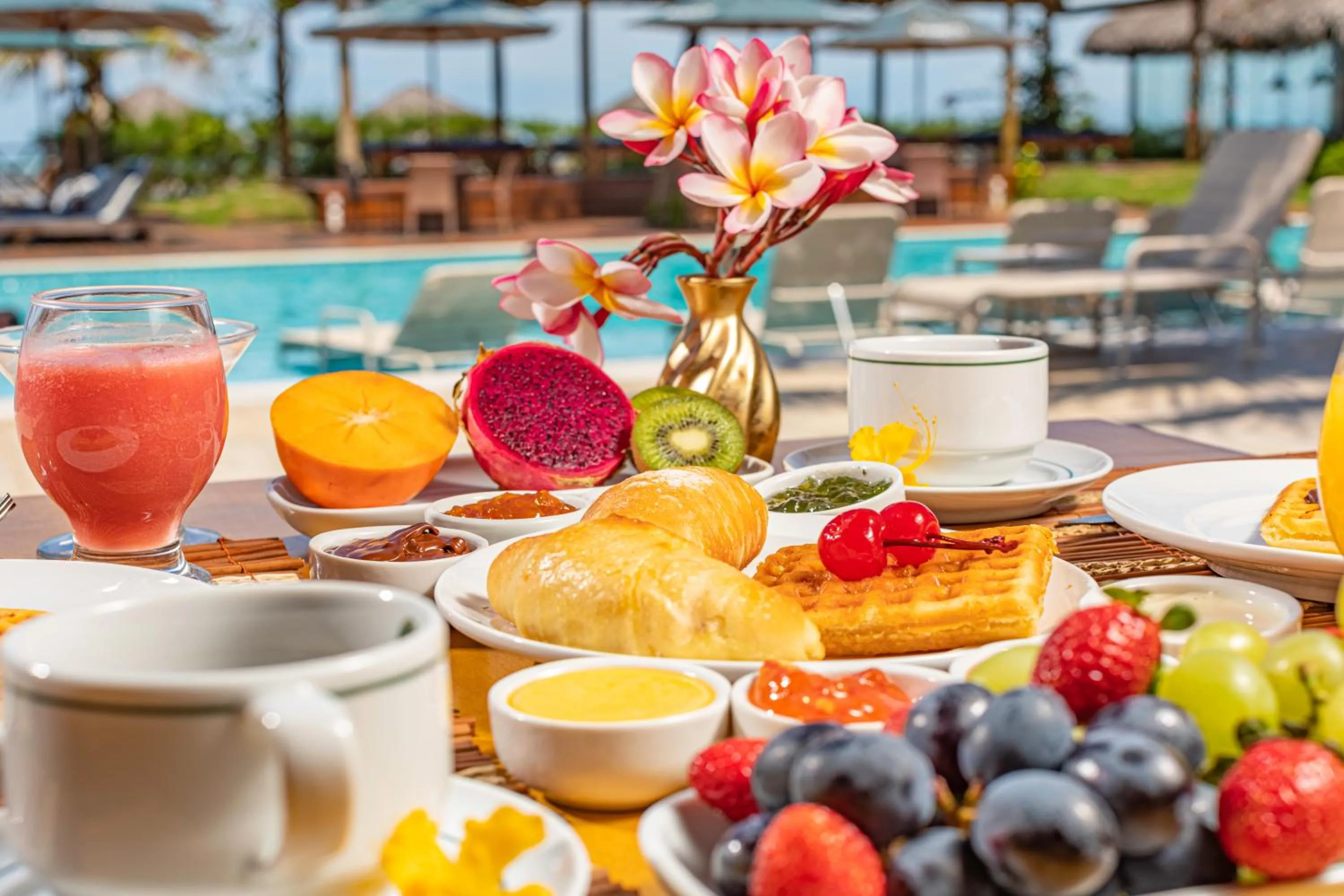 Breakfast in Hotel Manati