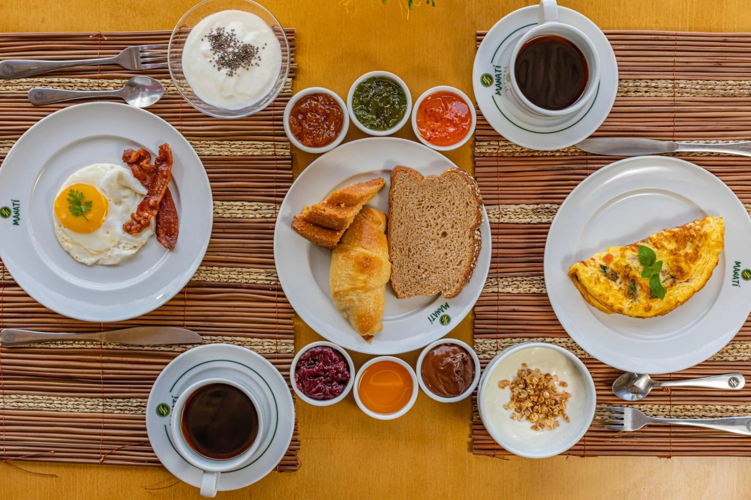 Breakfast in Hotel Manati