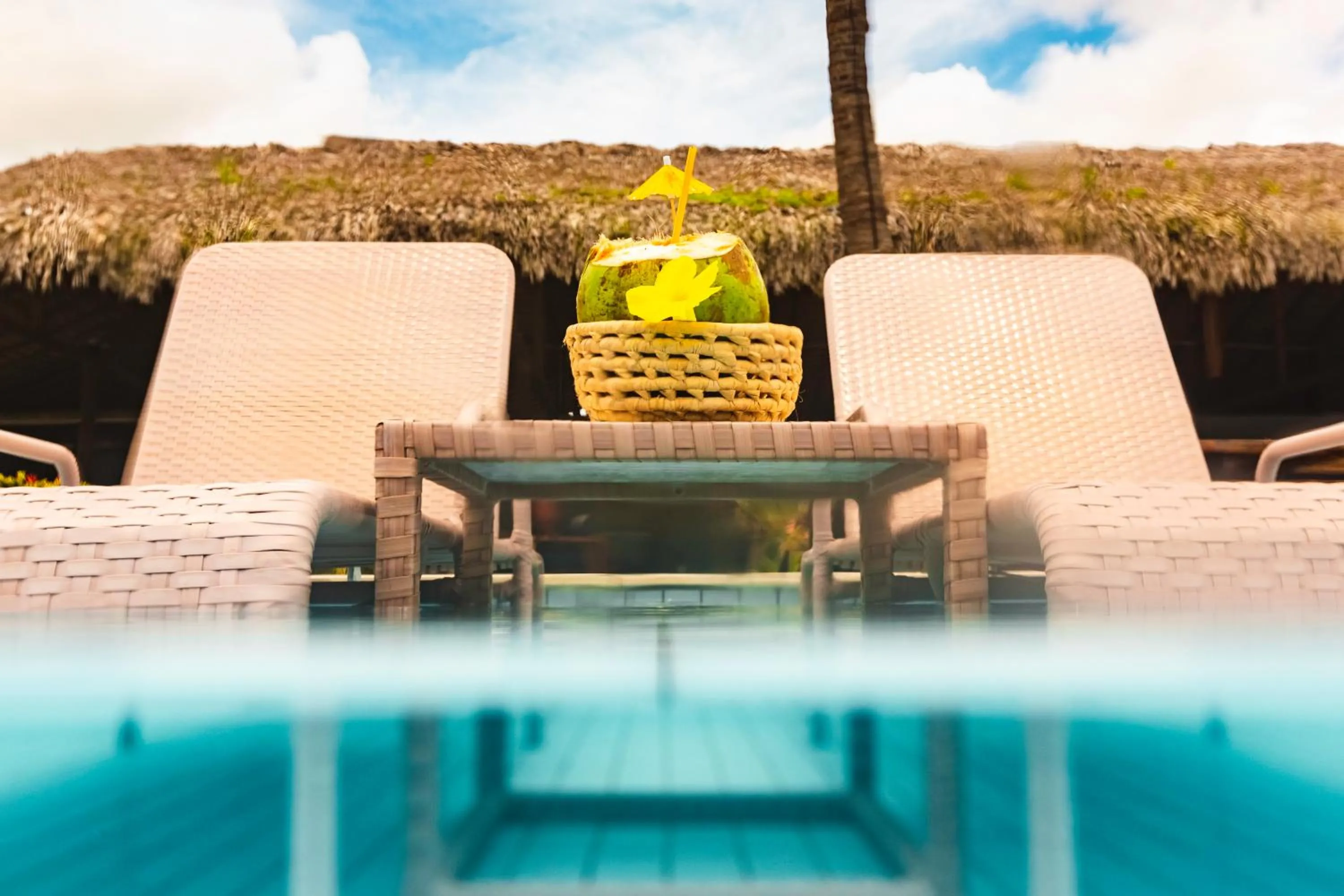 Swimming pool in Hotel Manati