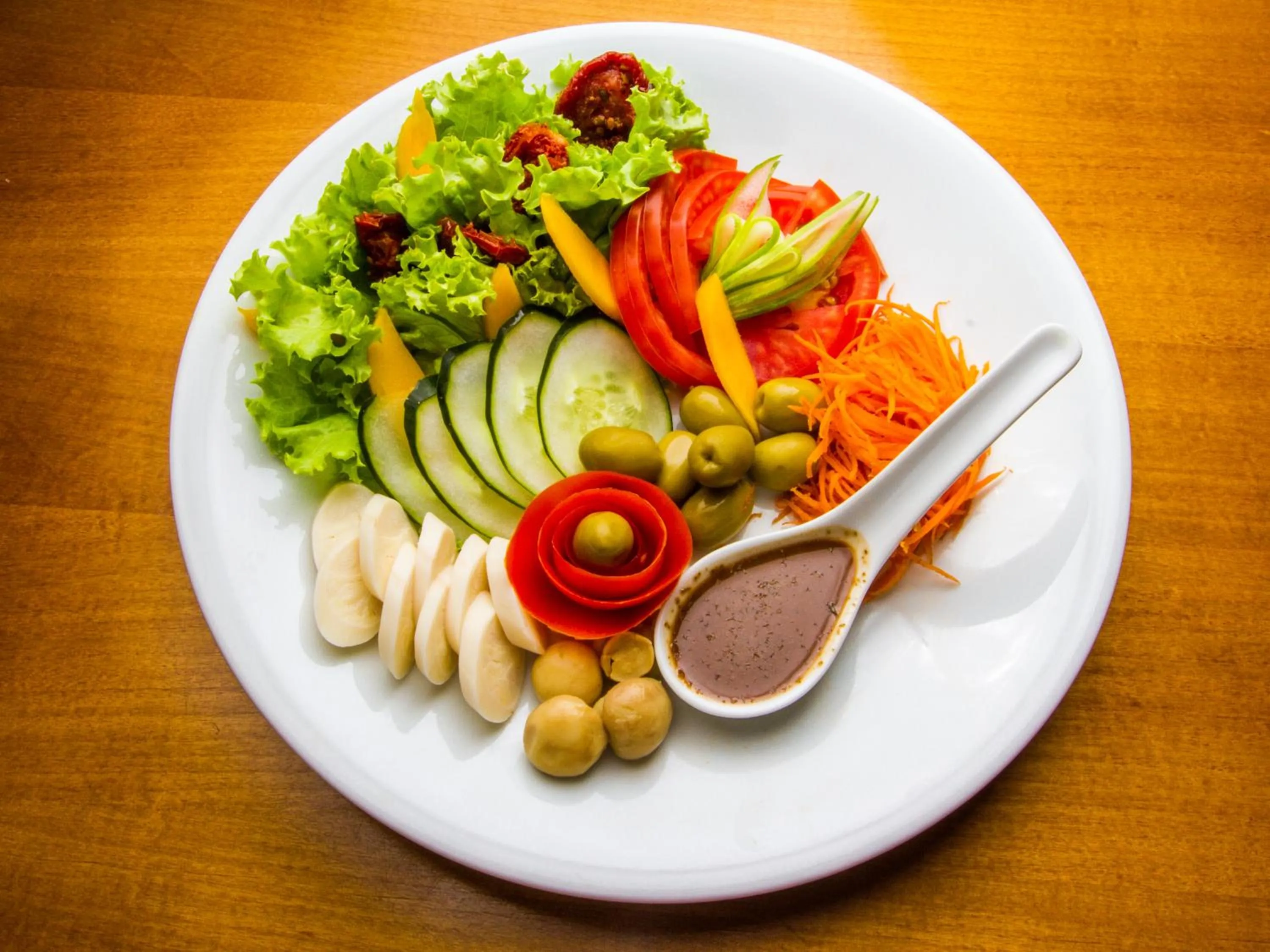 Food close-up in Hotel Manati