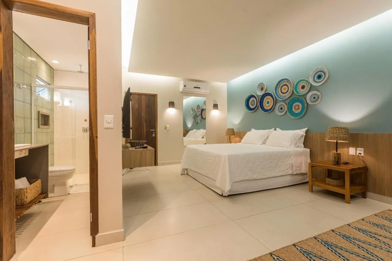 Bed in Hotel Manati