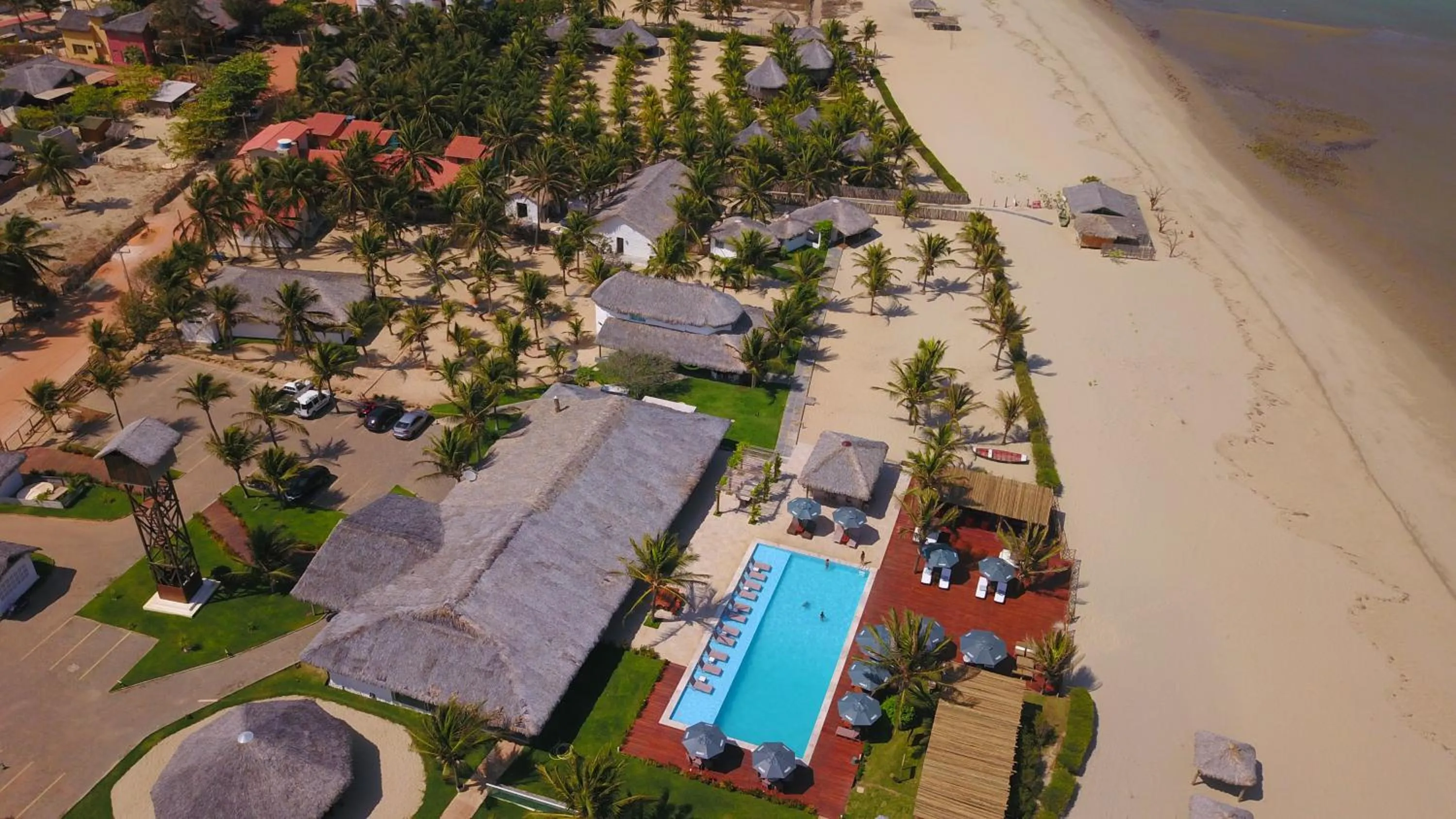 Bird's eye view in Hotel Manati