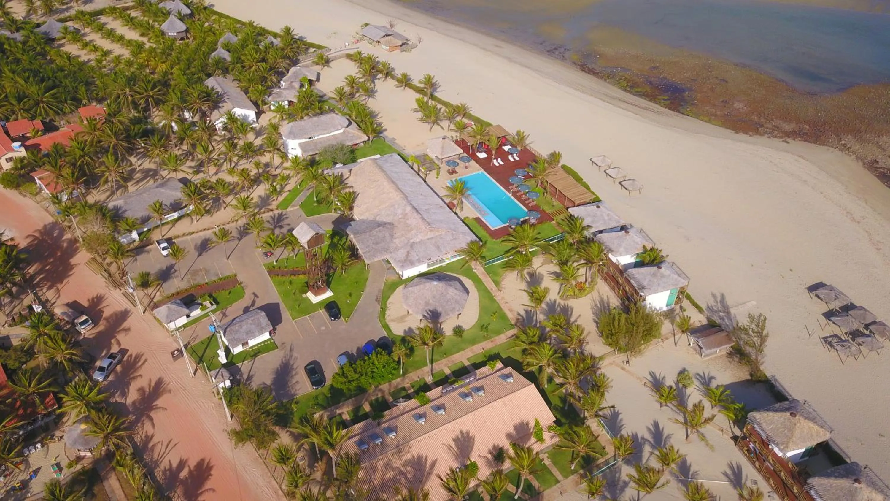 Bird's eye view in Hotel Manati