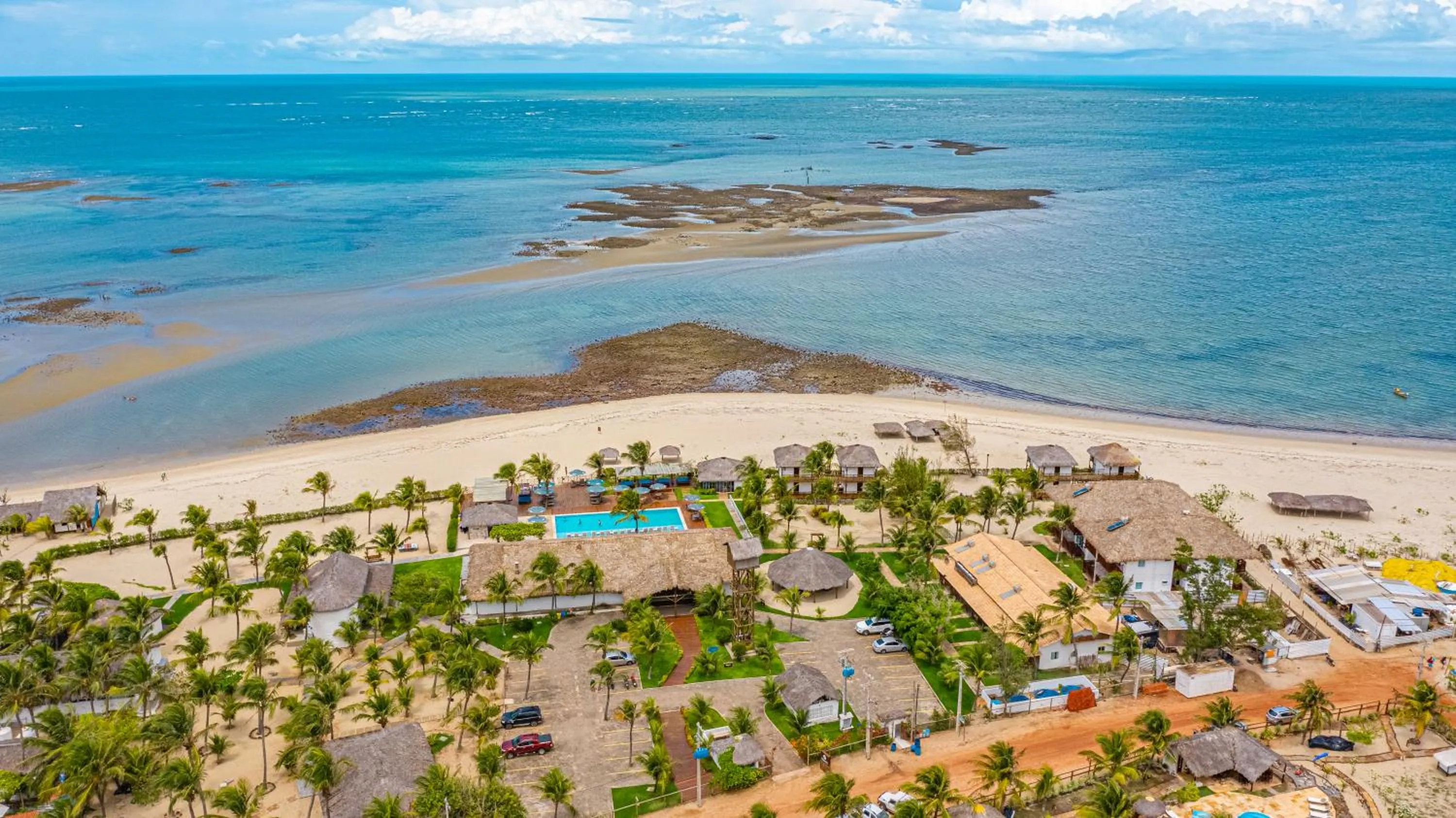 Bird's eye view in Hotel Manati