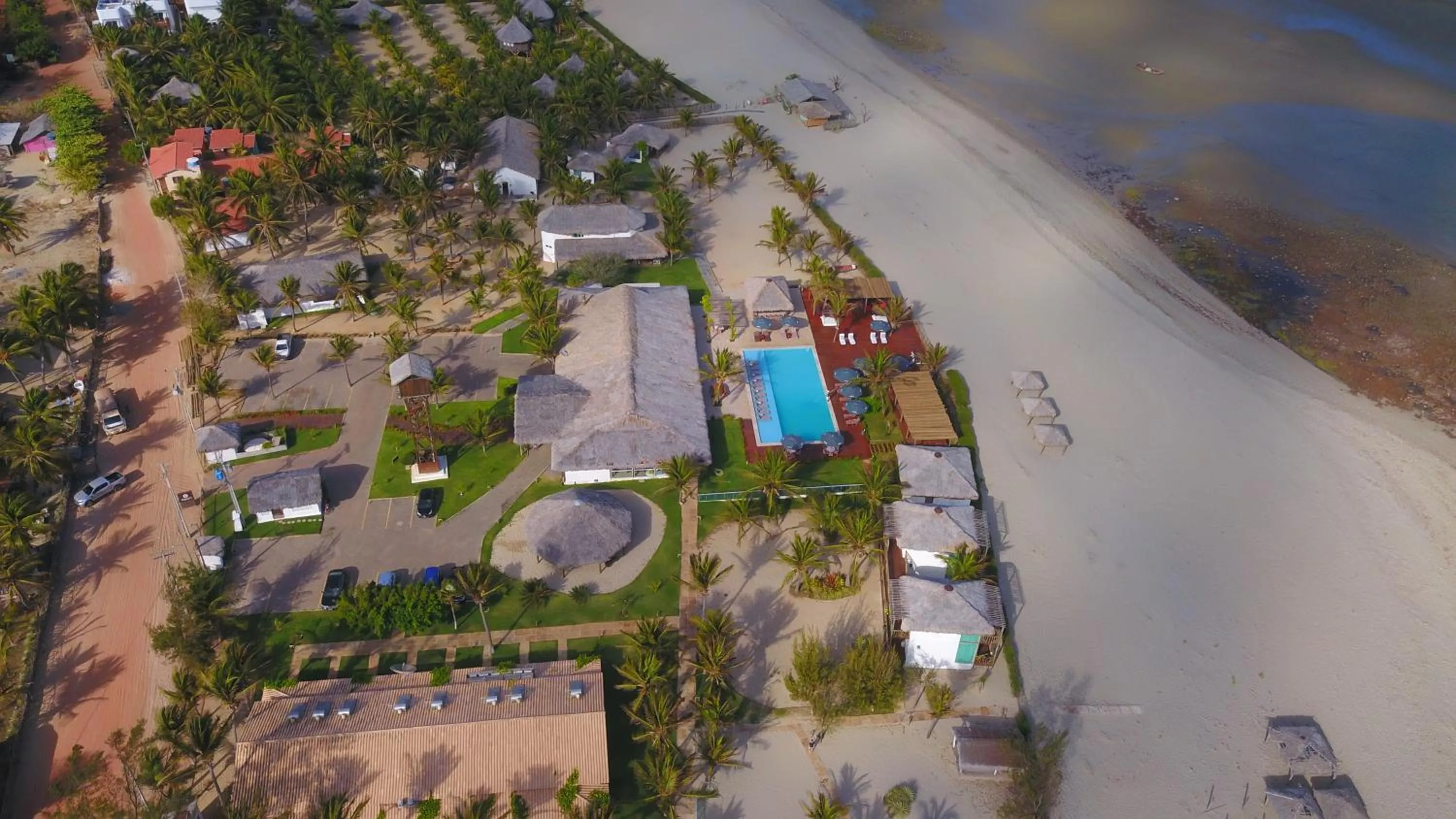 Bird's eye view in Hotel Manati
