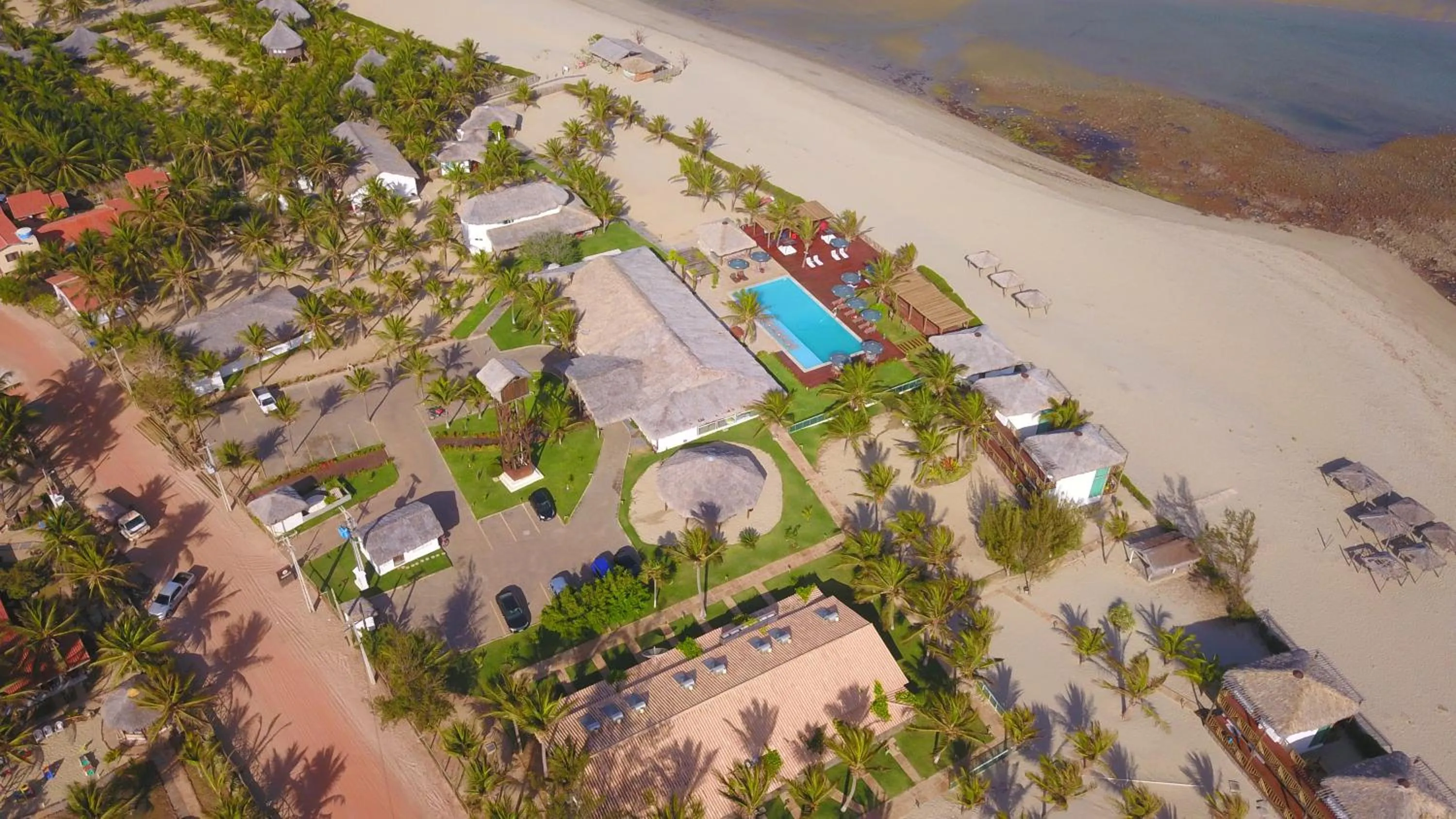 Bird's eye view in Hotel Manati