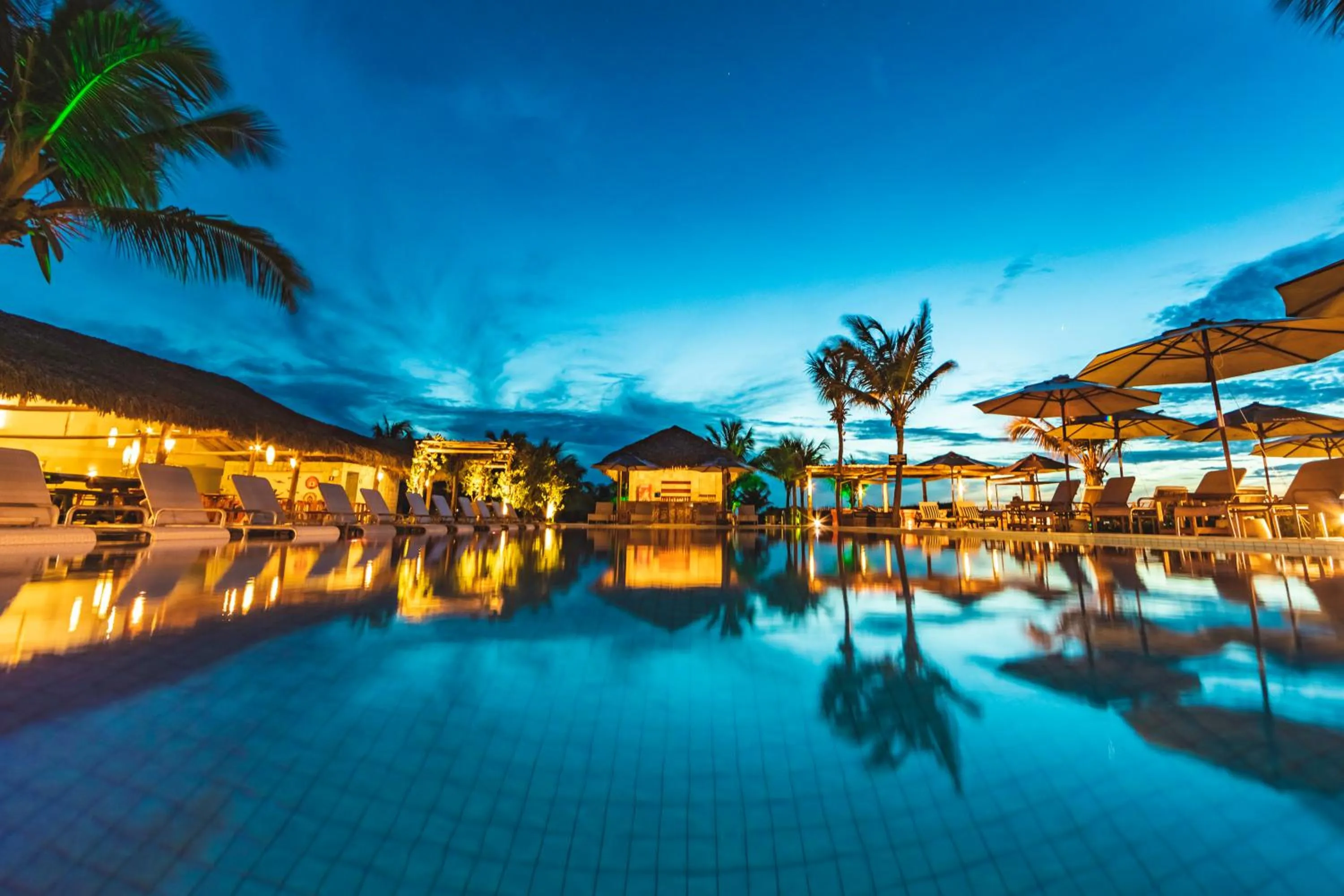 Swimming pool in Hotel Manati