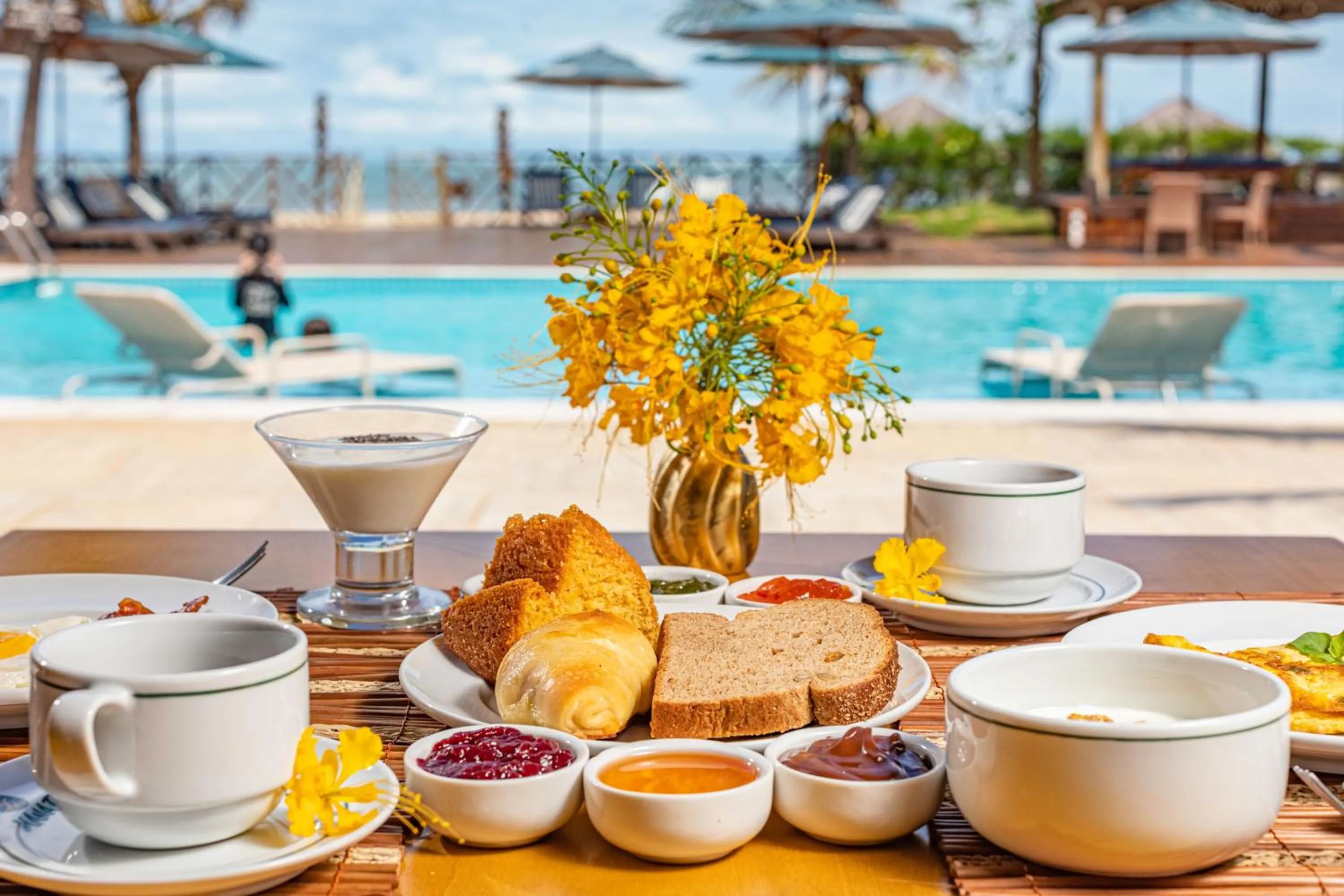 Breakfast in Hotel Manati