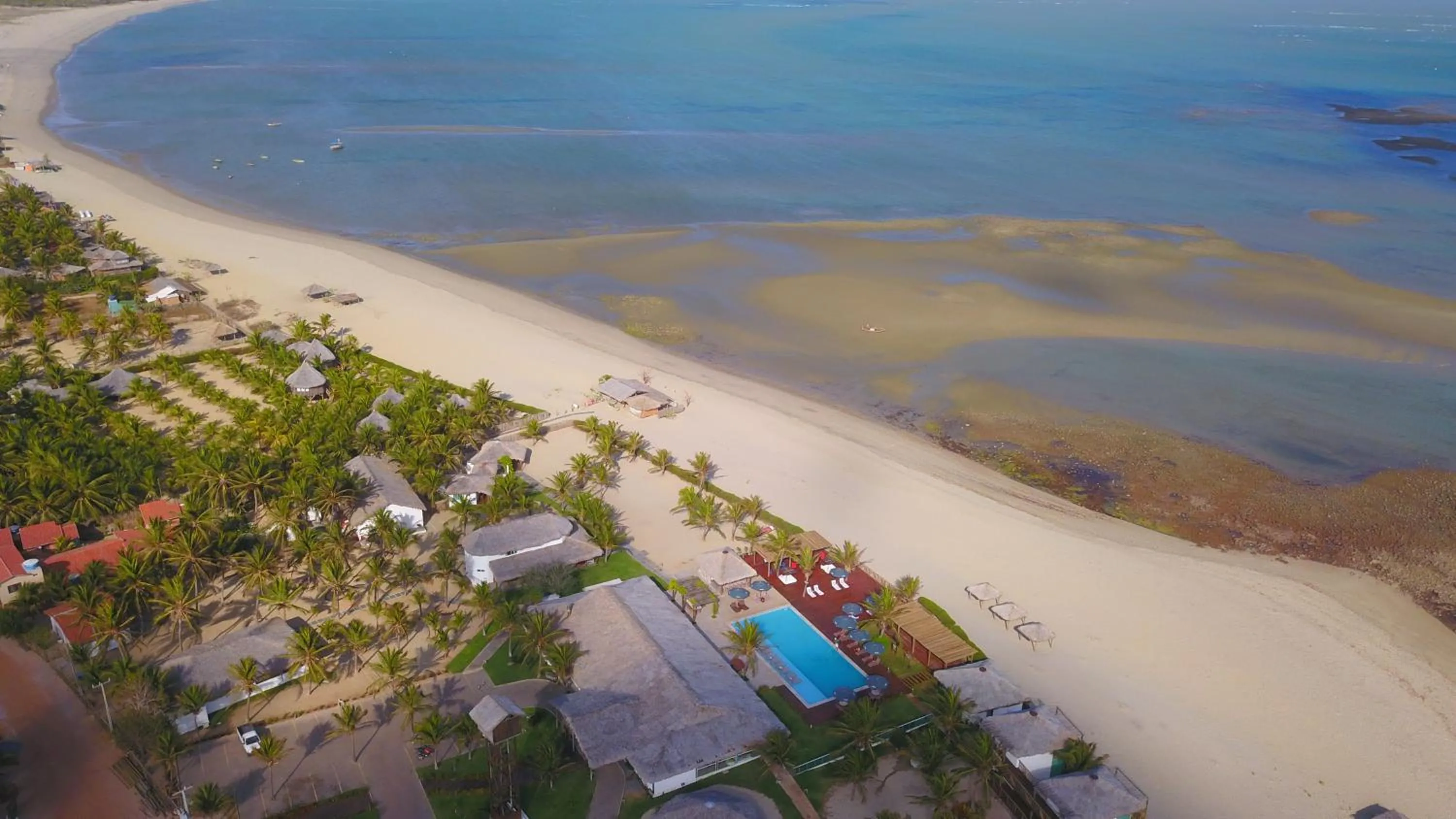 Bird's eye view in Hotel Manati
